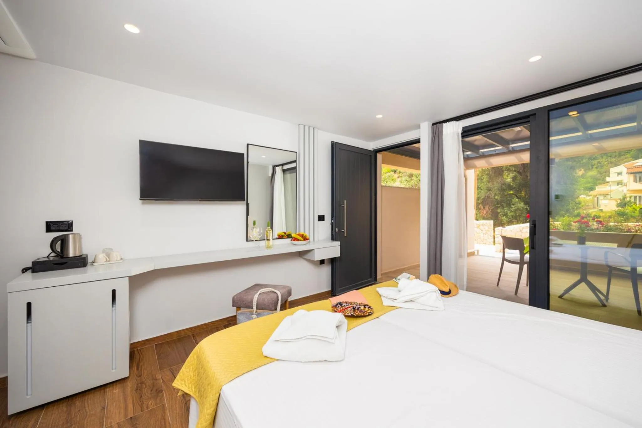 Bed in Nobile Boutique Hotel