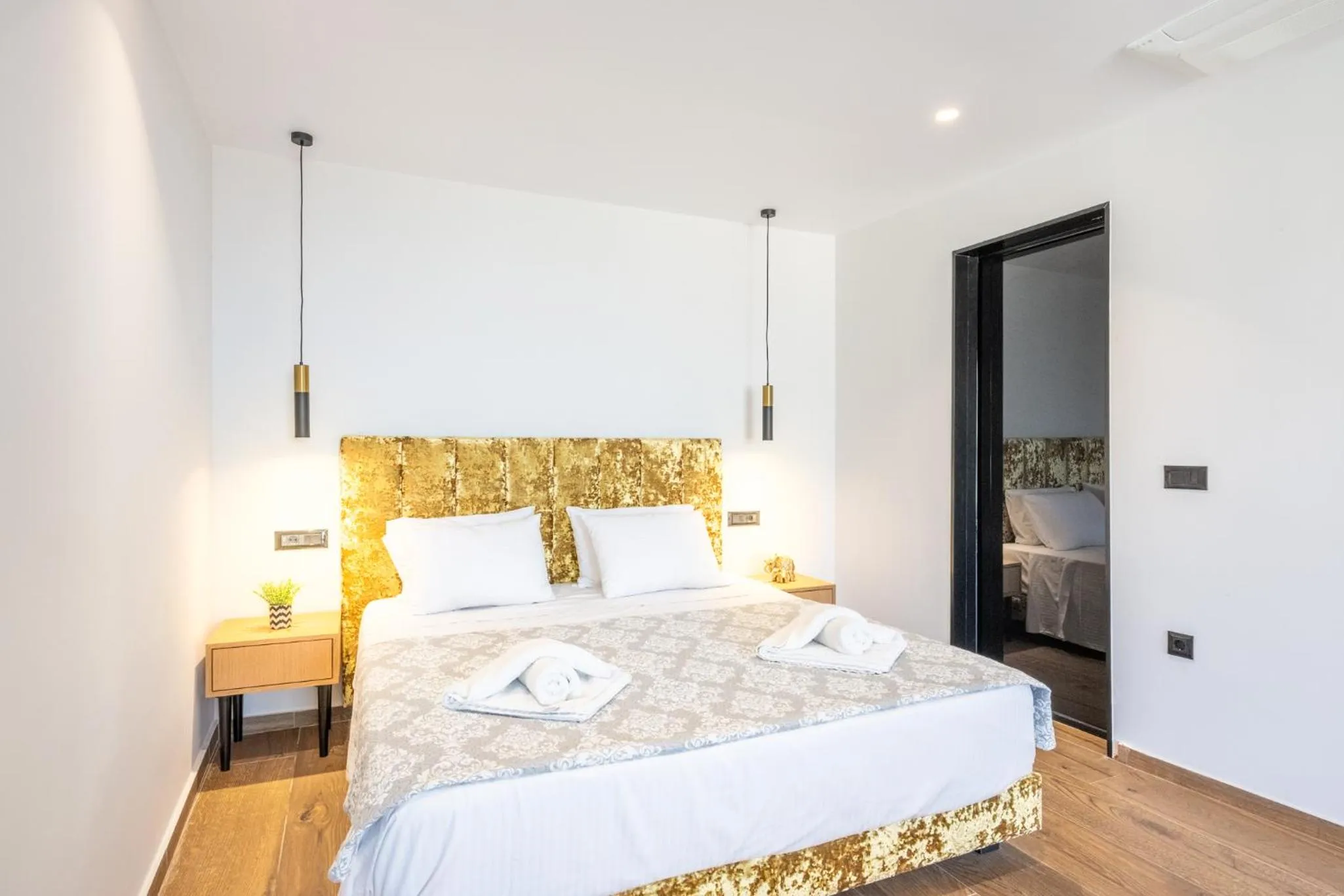 Bed in Nobile Boutique Hotel