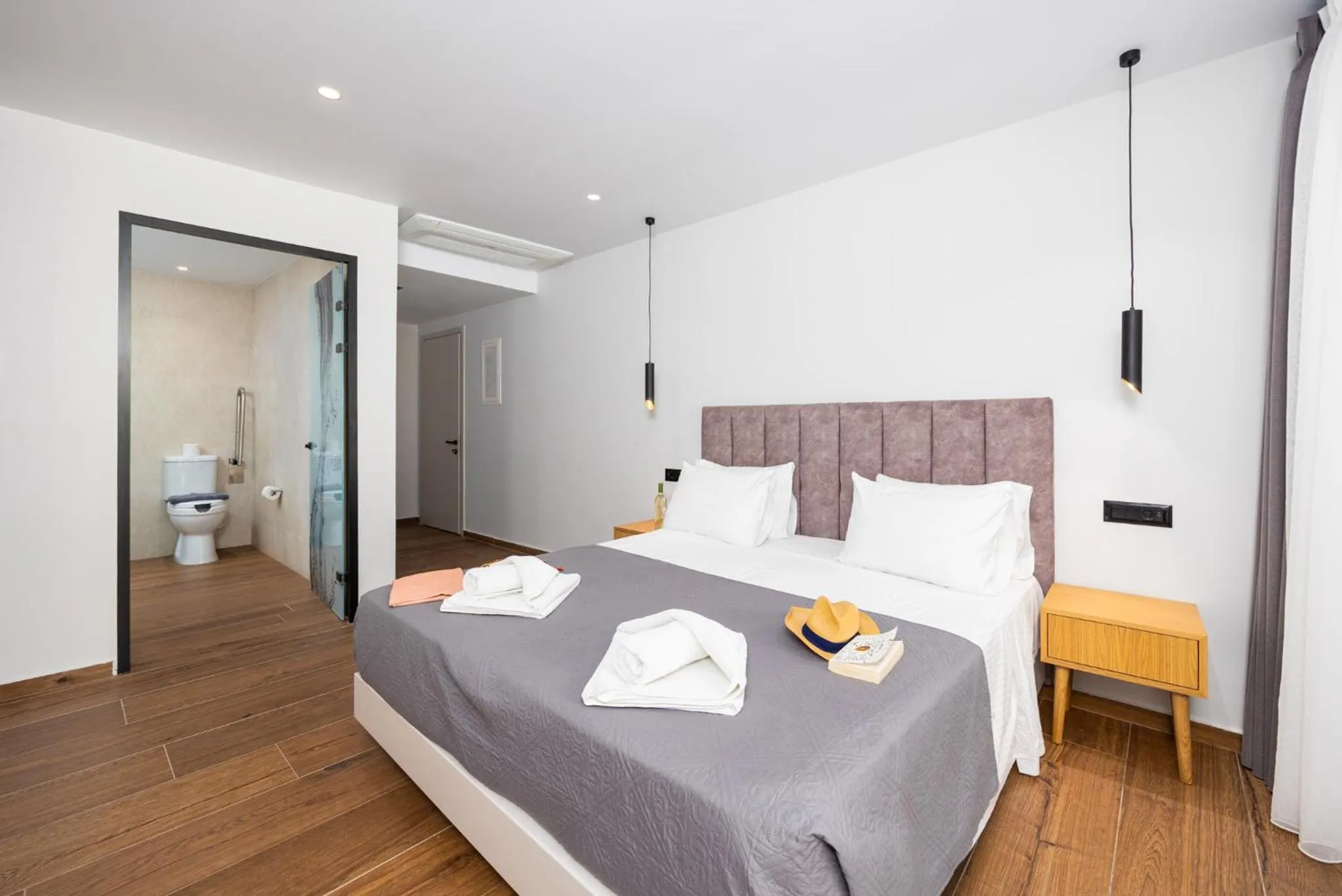 Bed in Nobile Boutique Hotel