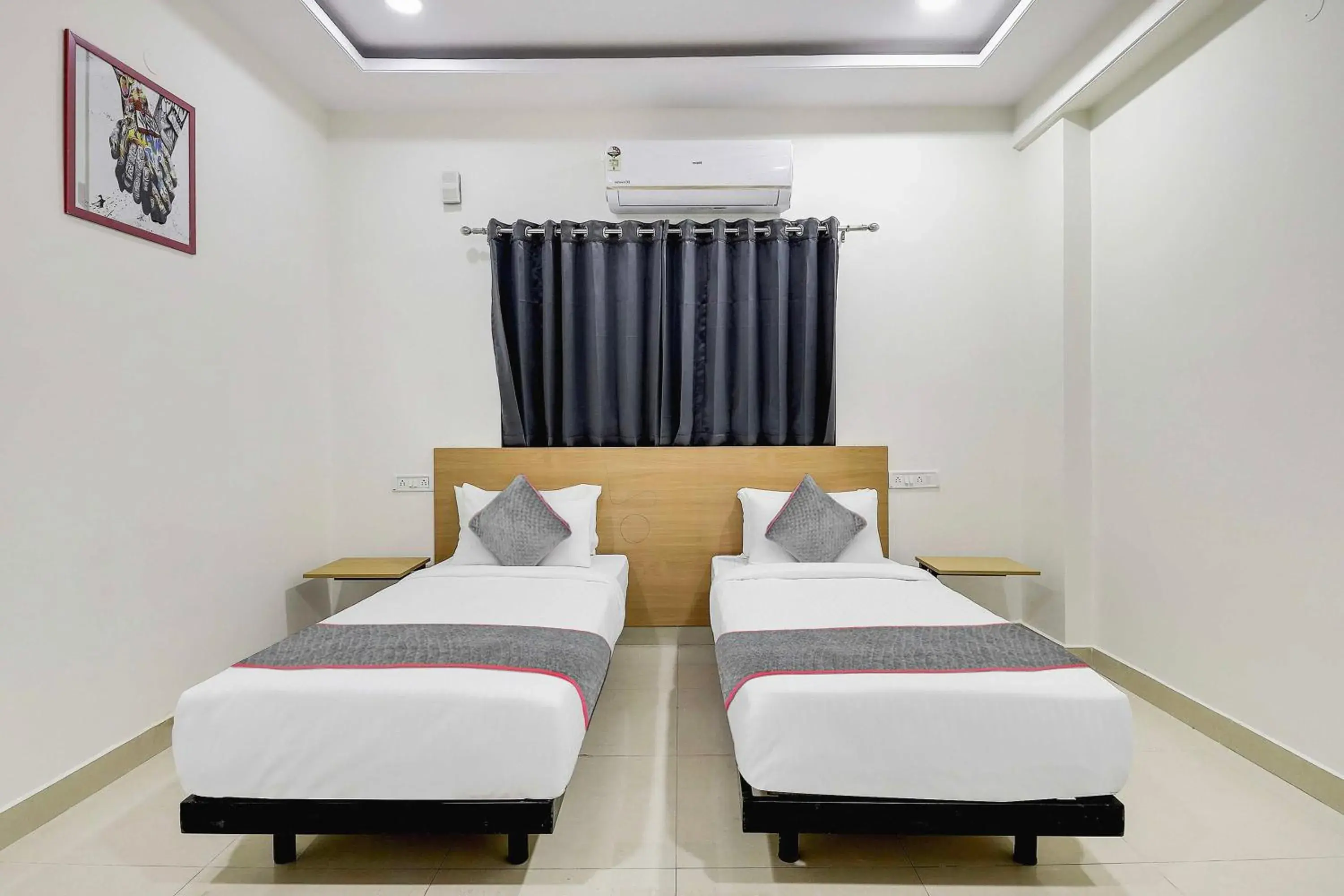 Bedroom, Bed in Townhouse De Alphabet Kukatpally Near Nexus Mall Bedroom, Bed in Townhouse De Alphabet Kukatpally Near Nexus Mall