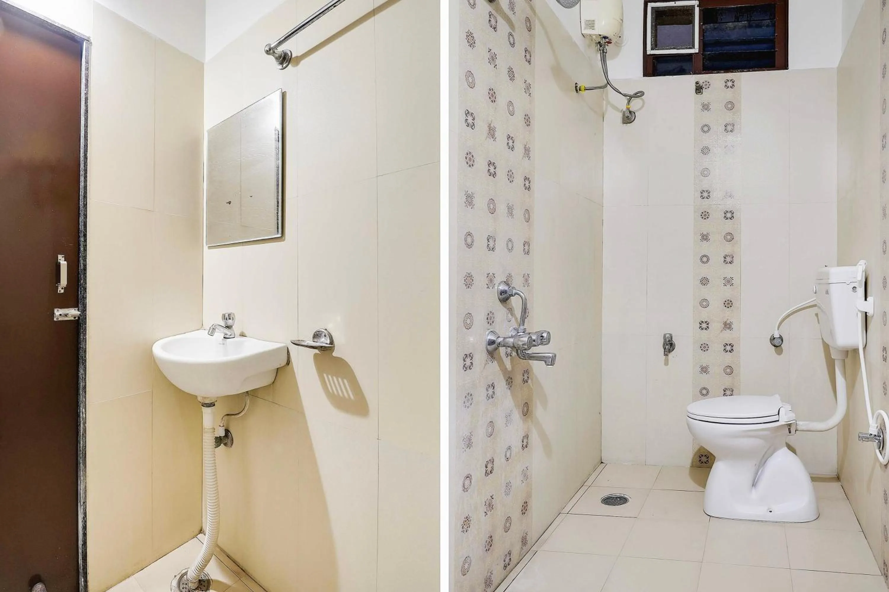 Bathroom in Super Townhouse De Alphabet Kukatpally Near Nexus Mall