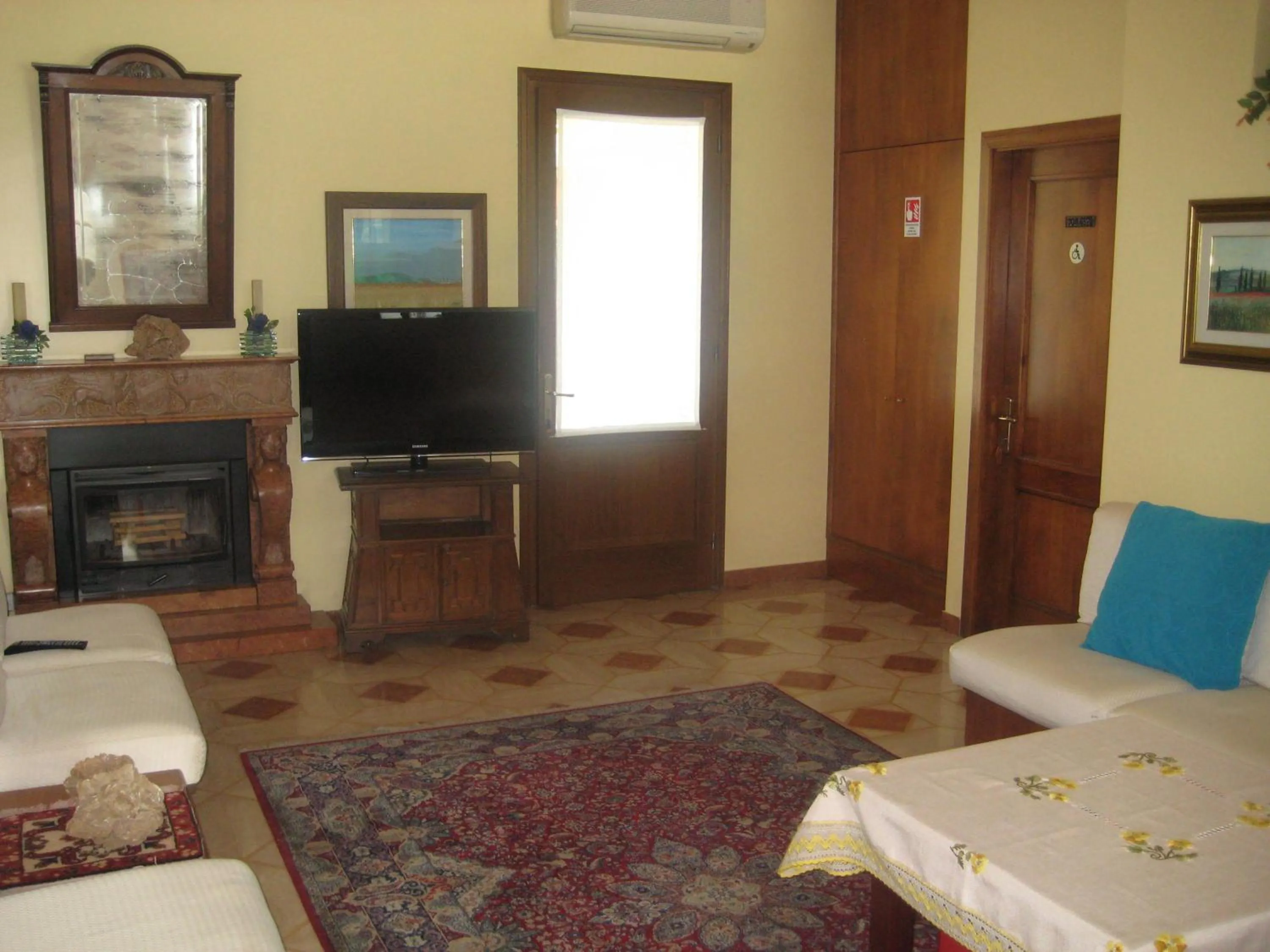 Decorative detail in Hotel Ristorante Dotto