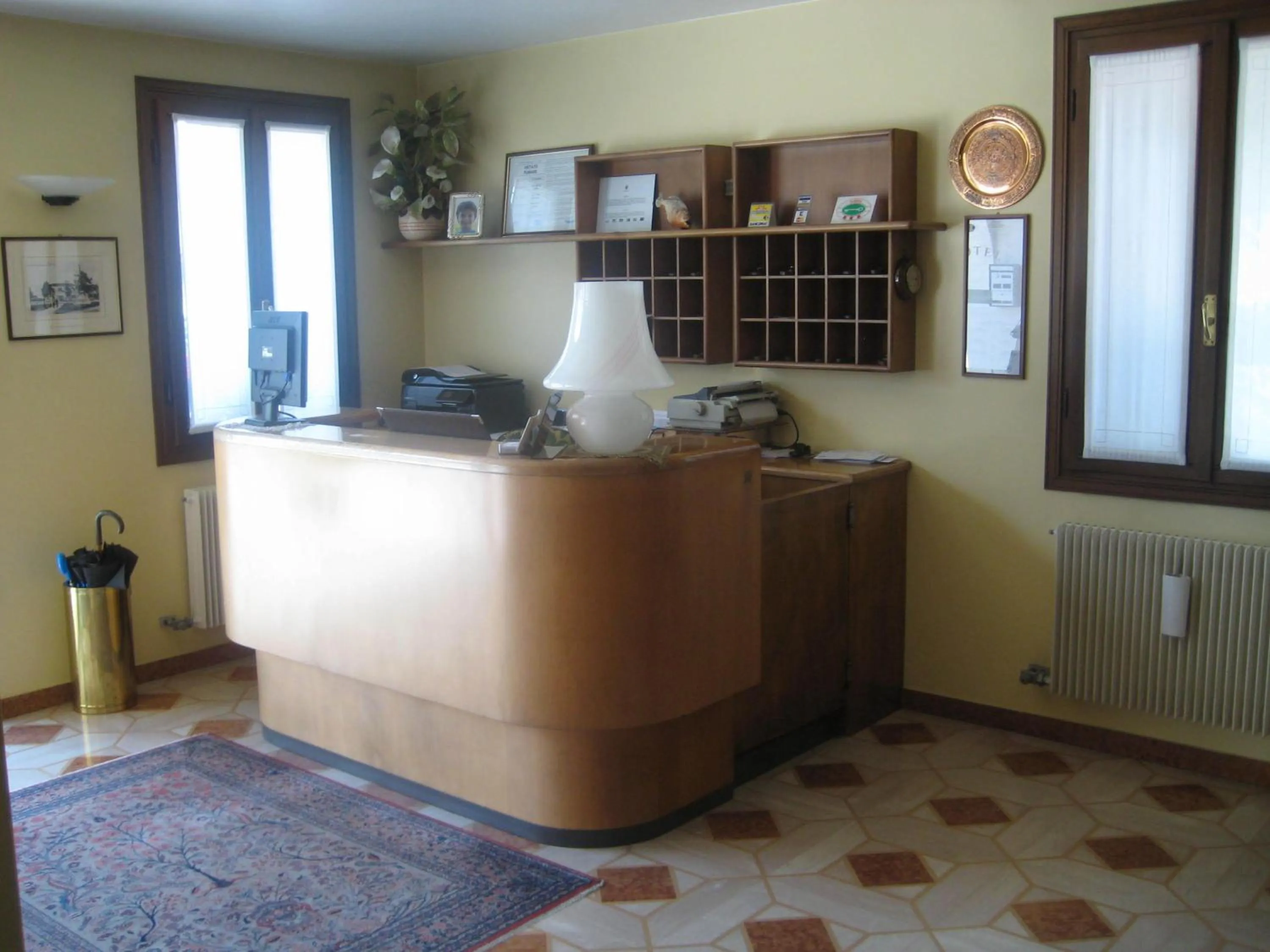 Lobby or reception in Hotel Ristorante Dotto