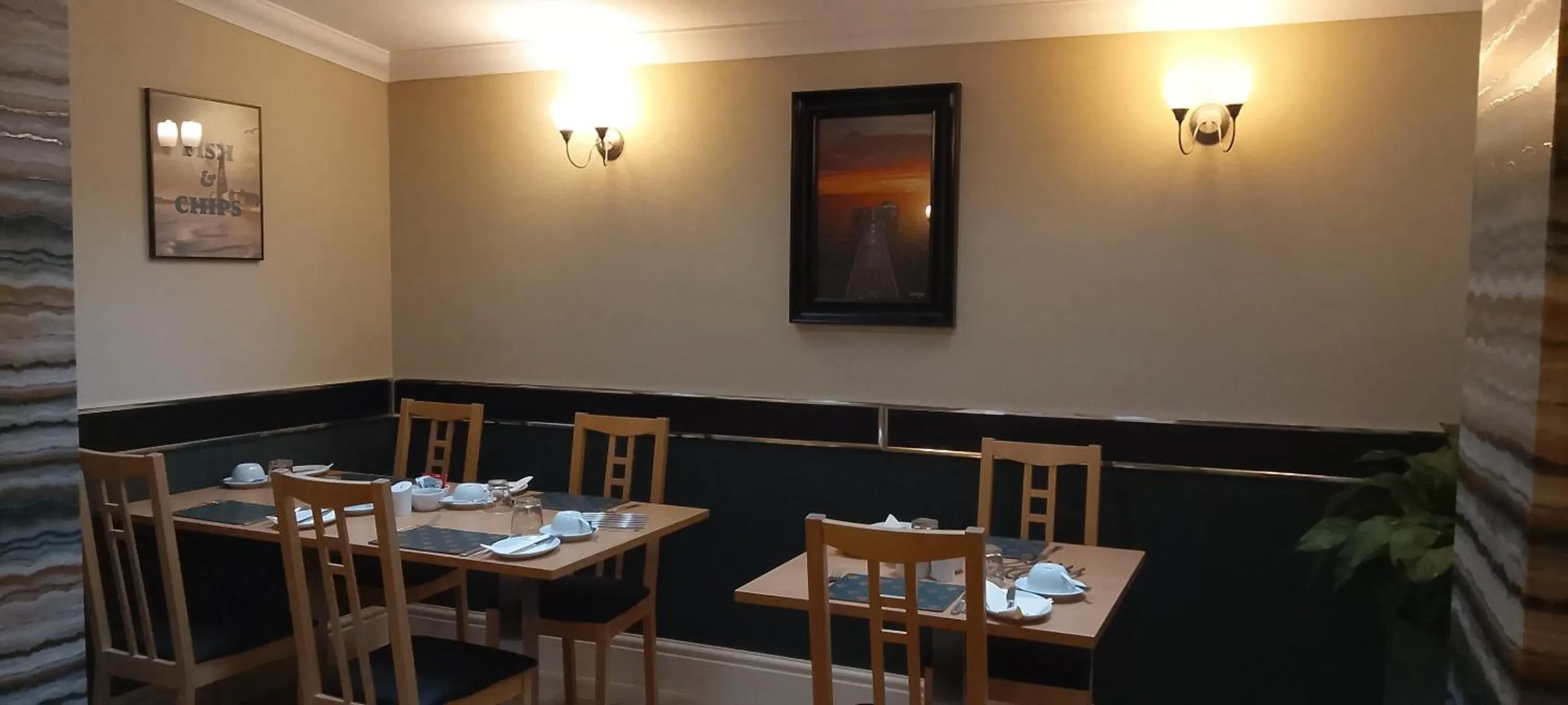 Dining area in The Norwood Hotel