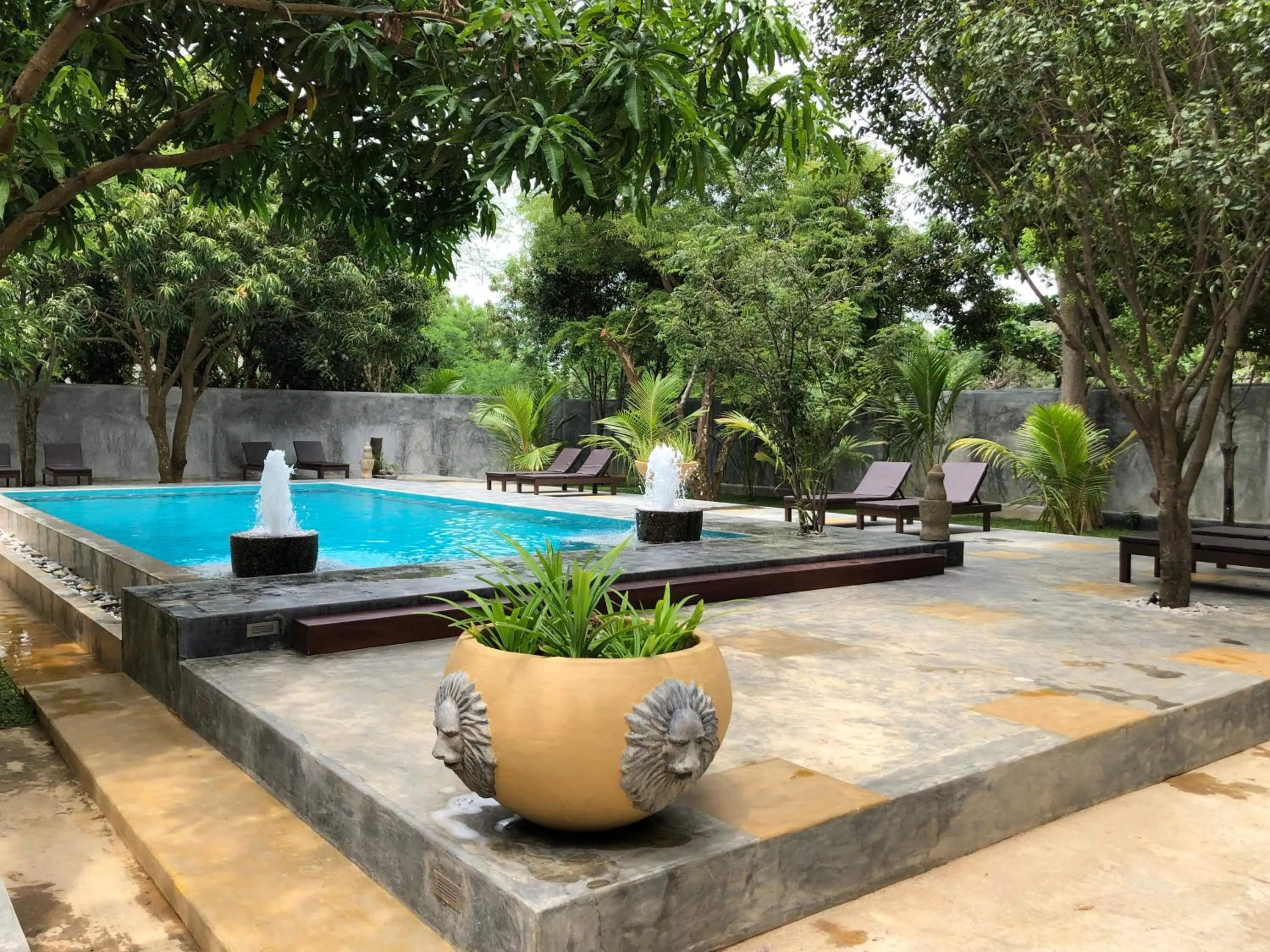 Pool view in My Village