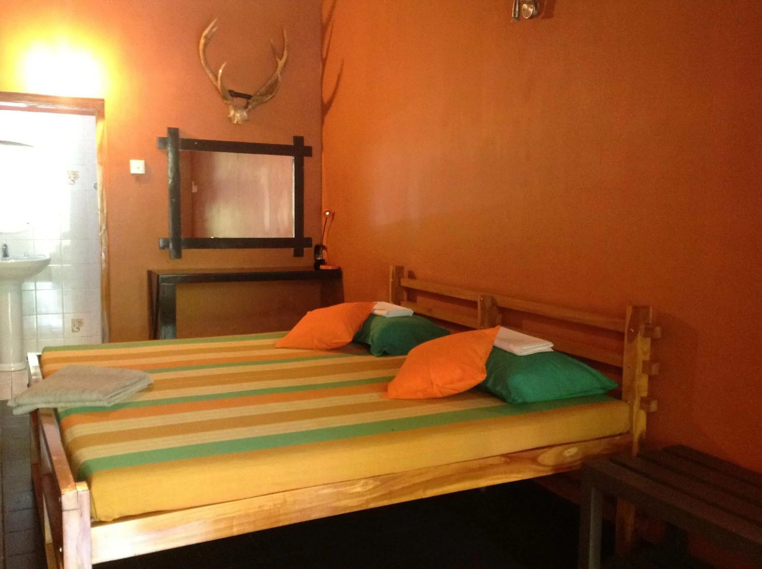 Photo of the whole room, Bed in My Village