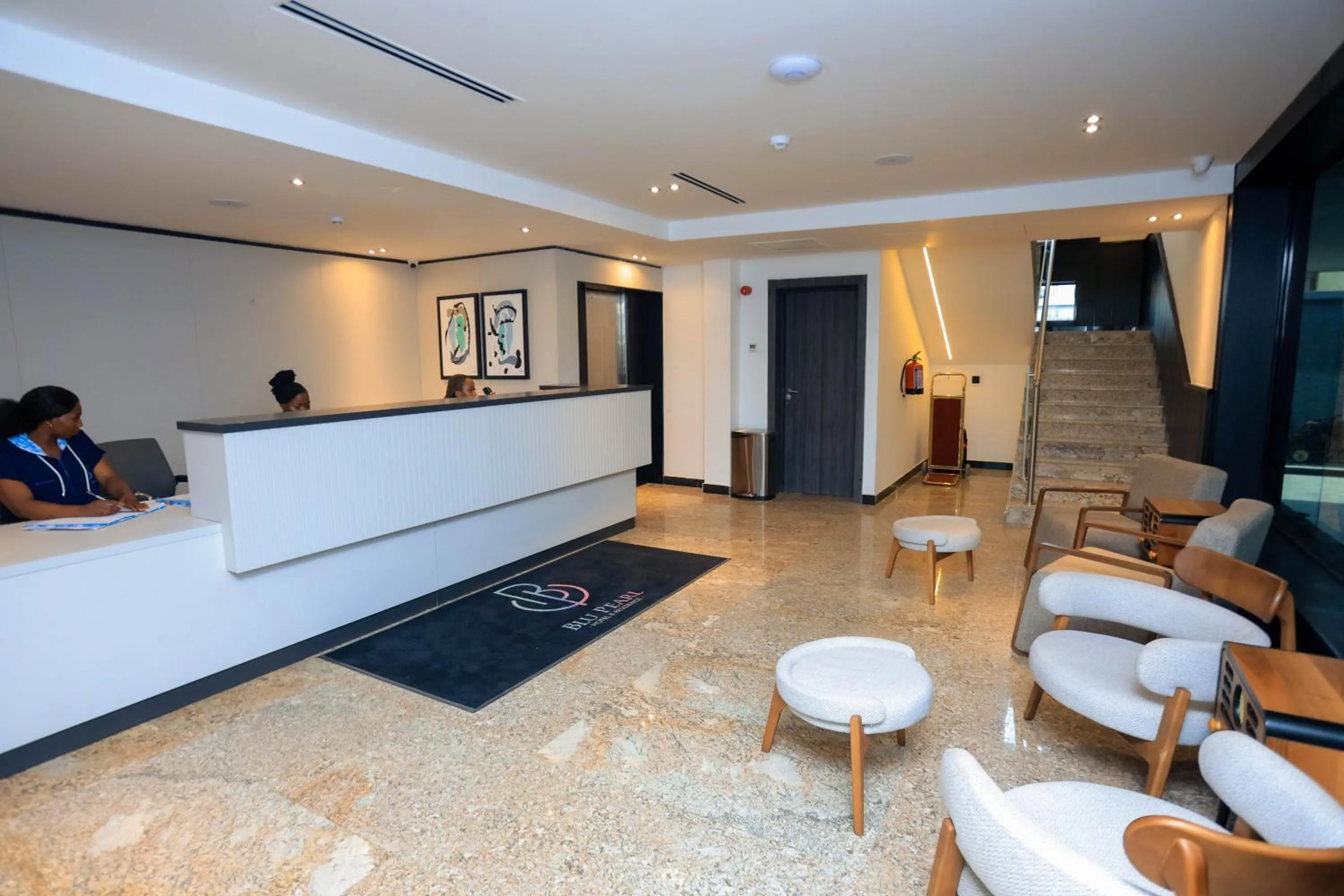 Lobby or reception in Blu Pearl Hotel & Residence