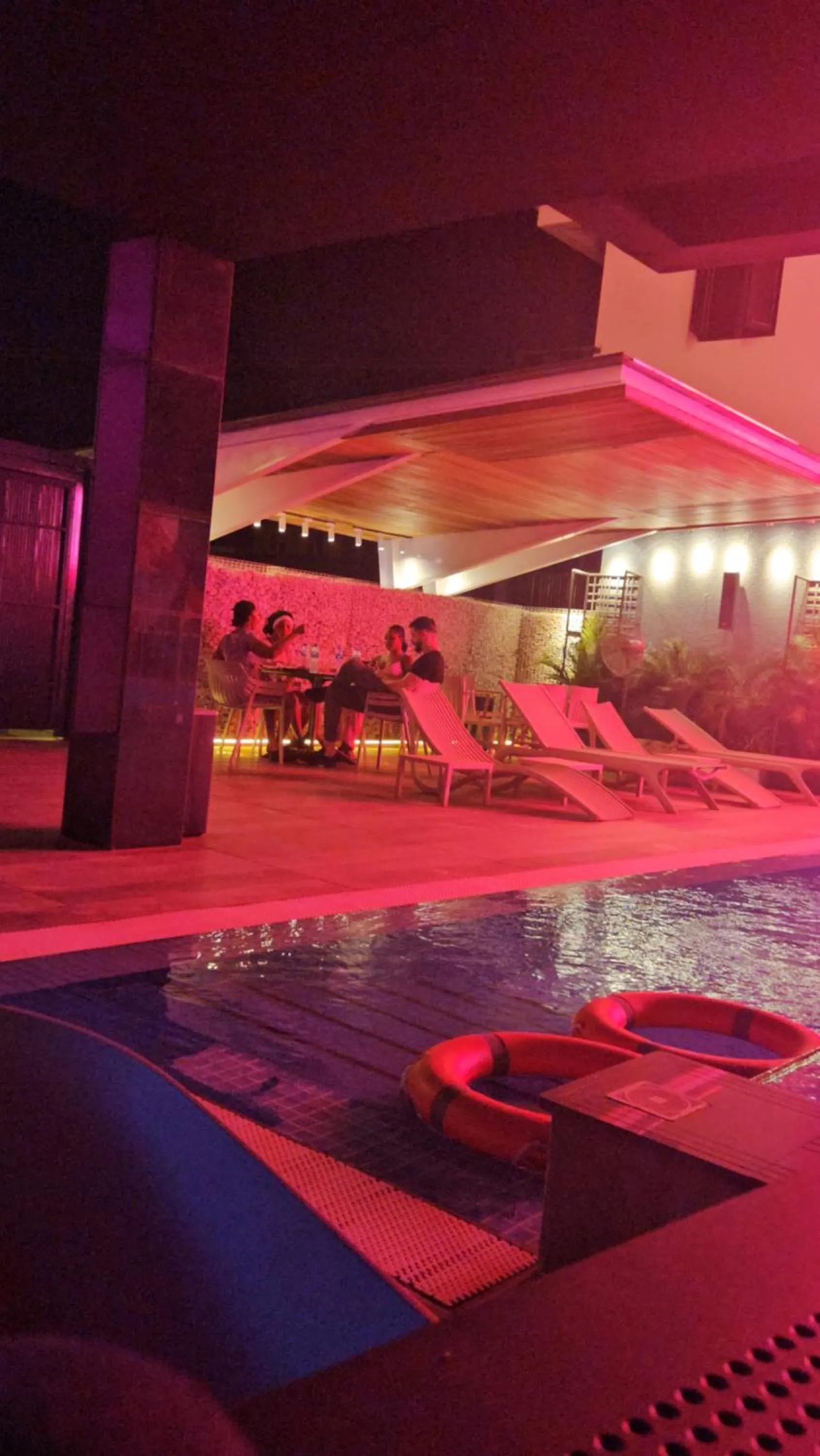 Pool view in Blu Pearl Hotel & Residence