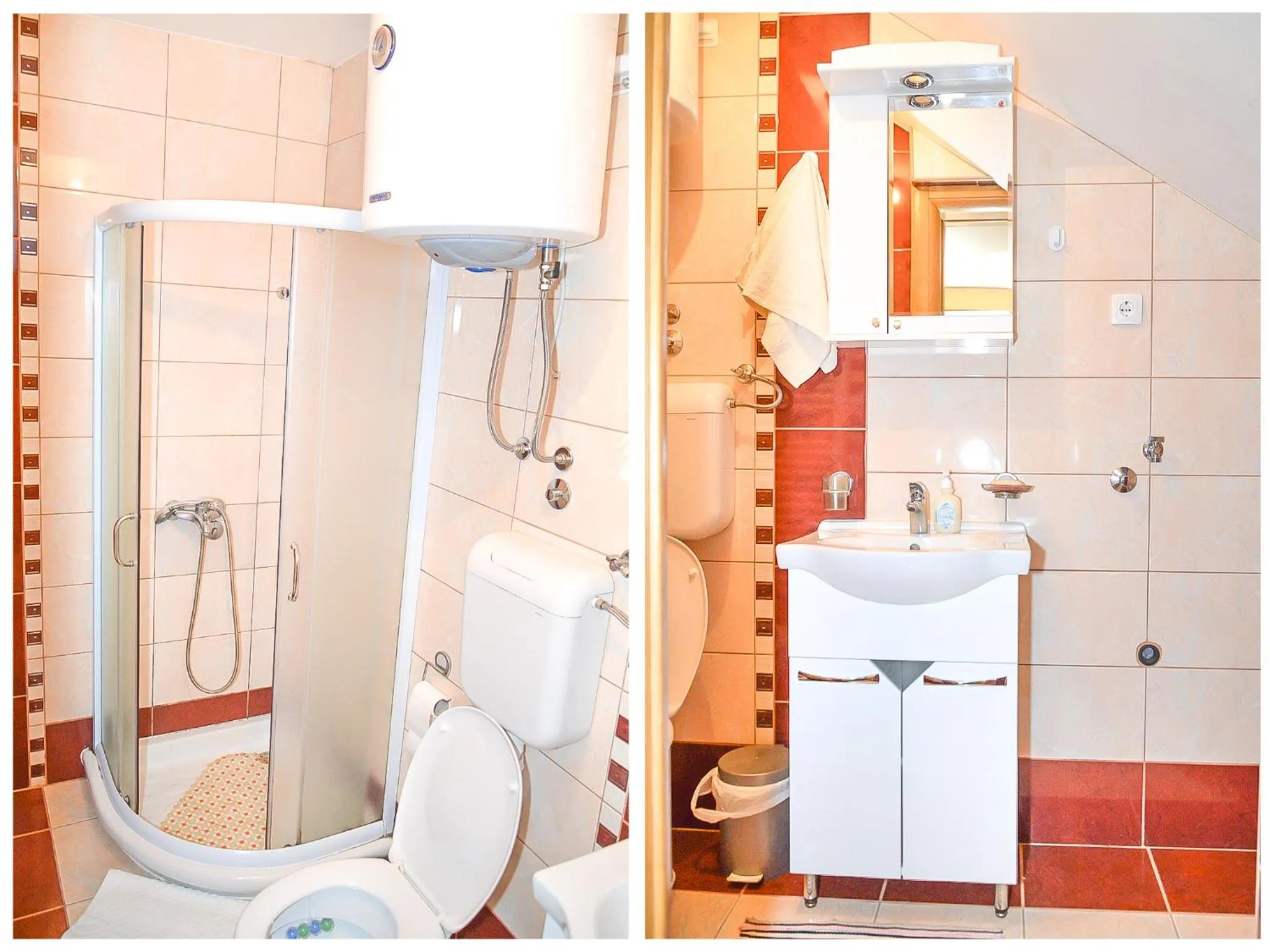 Shower in Apartments Josipovic