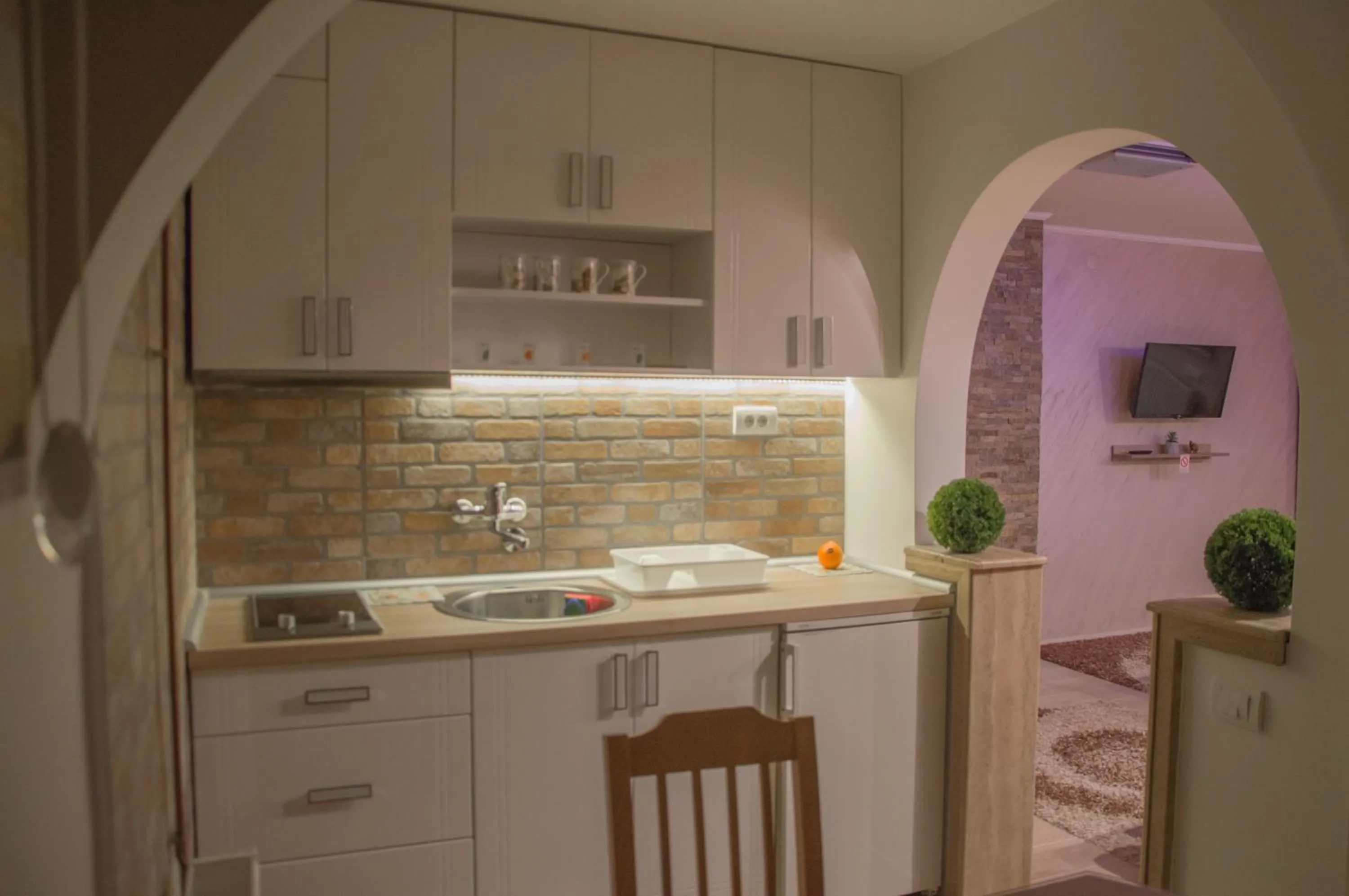 Kitchen or kitchenette in Apartments Josipovic