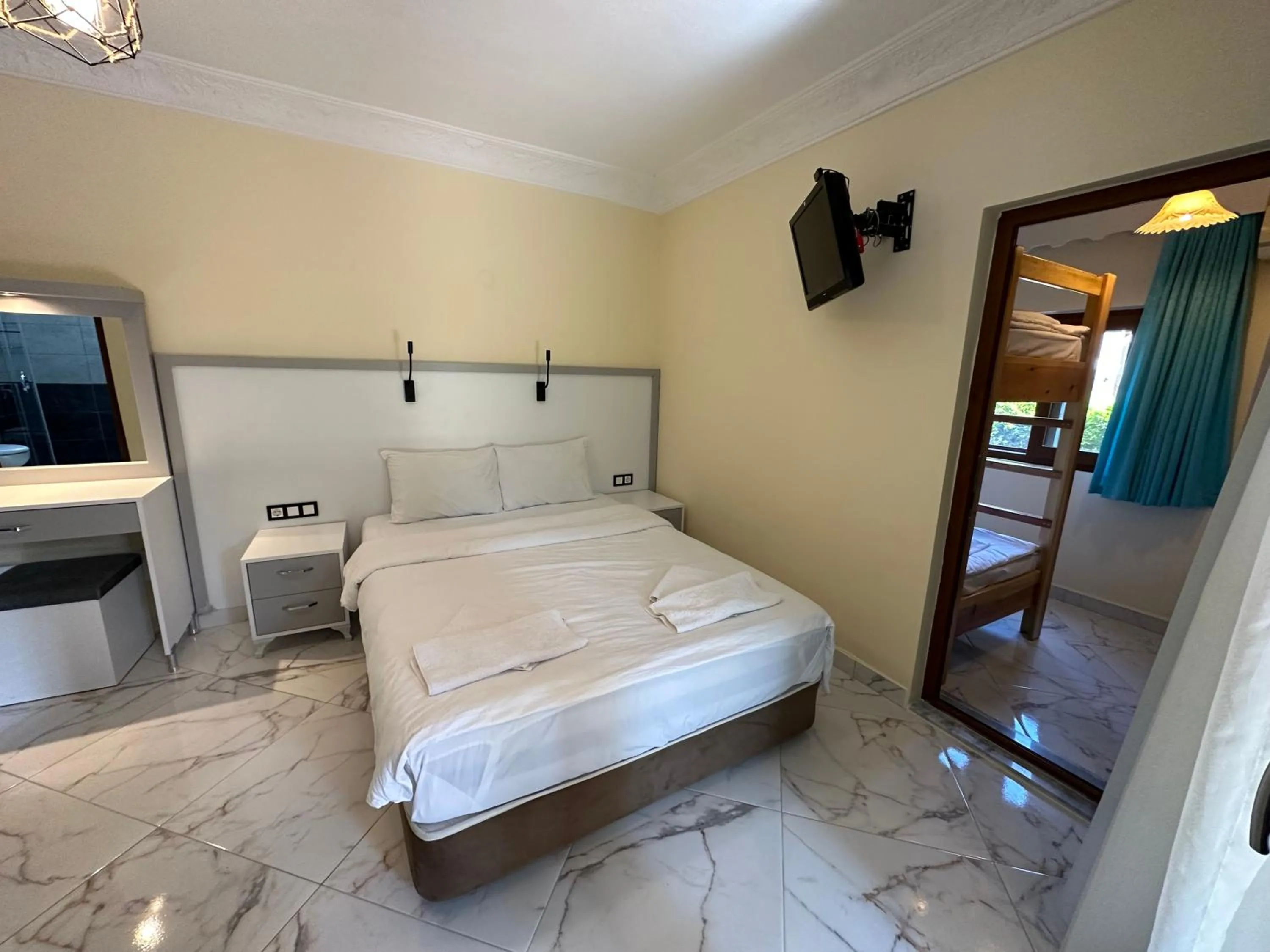 Bed in Palm Konak Hotel