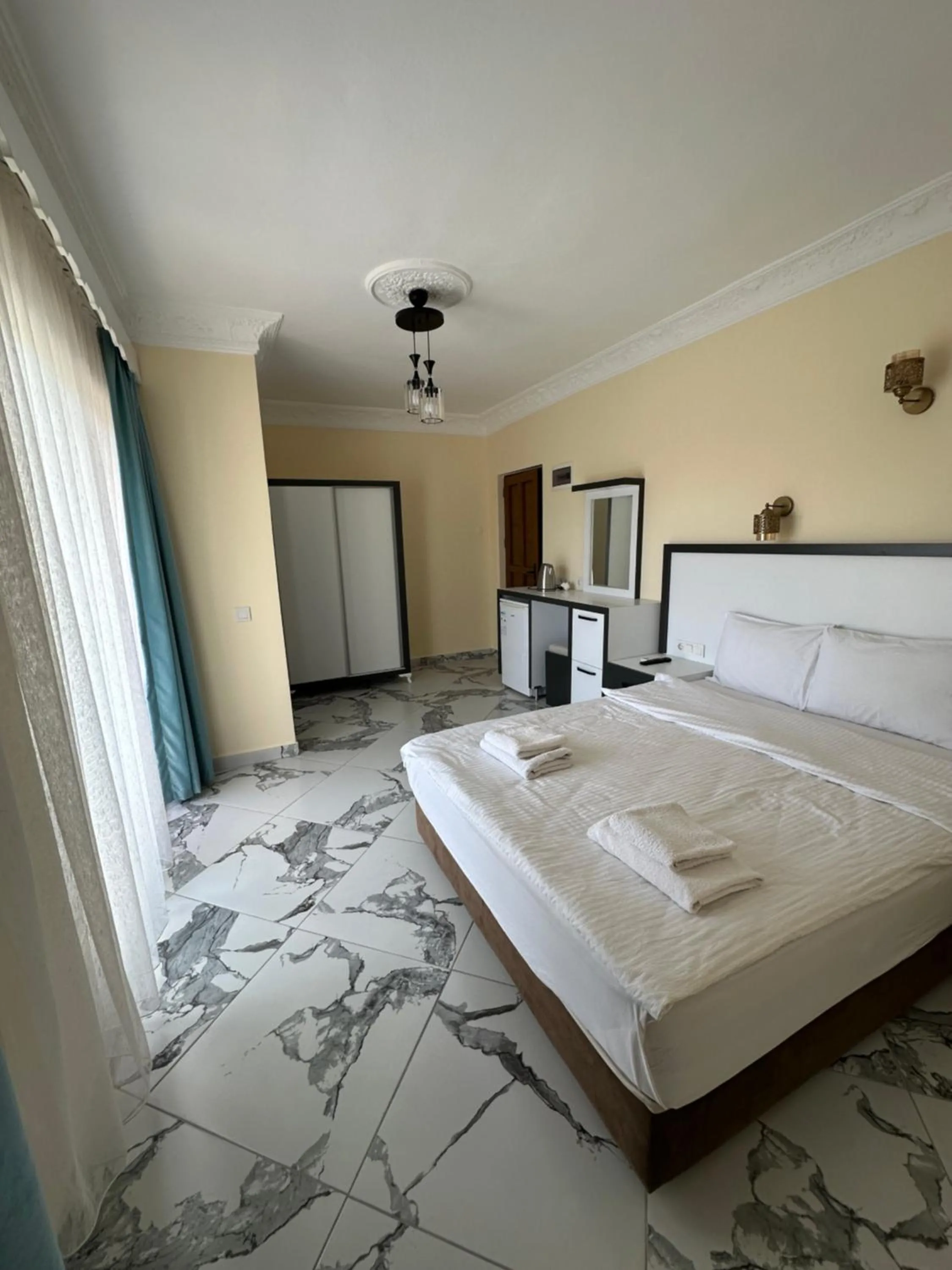 Bed in Palm Konak Hotel