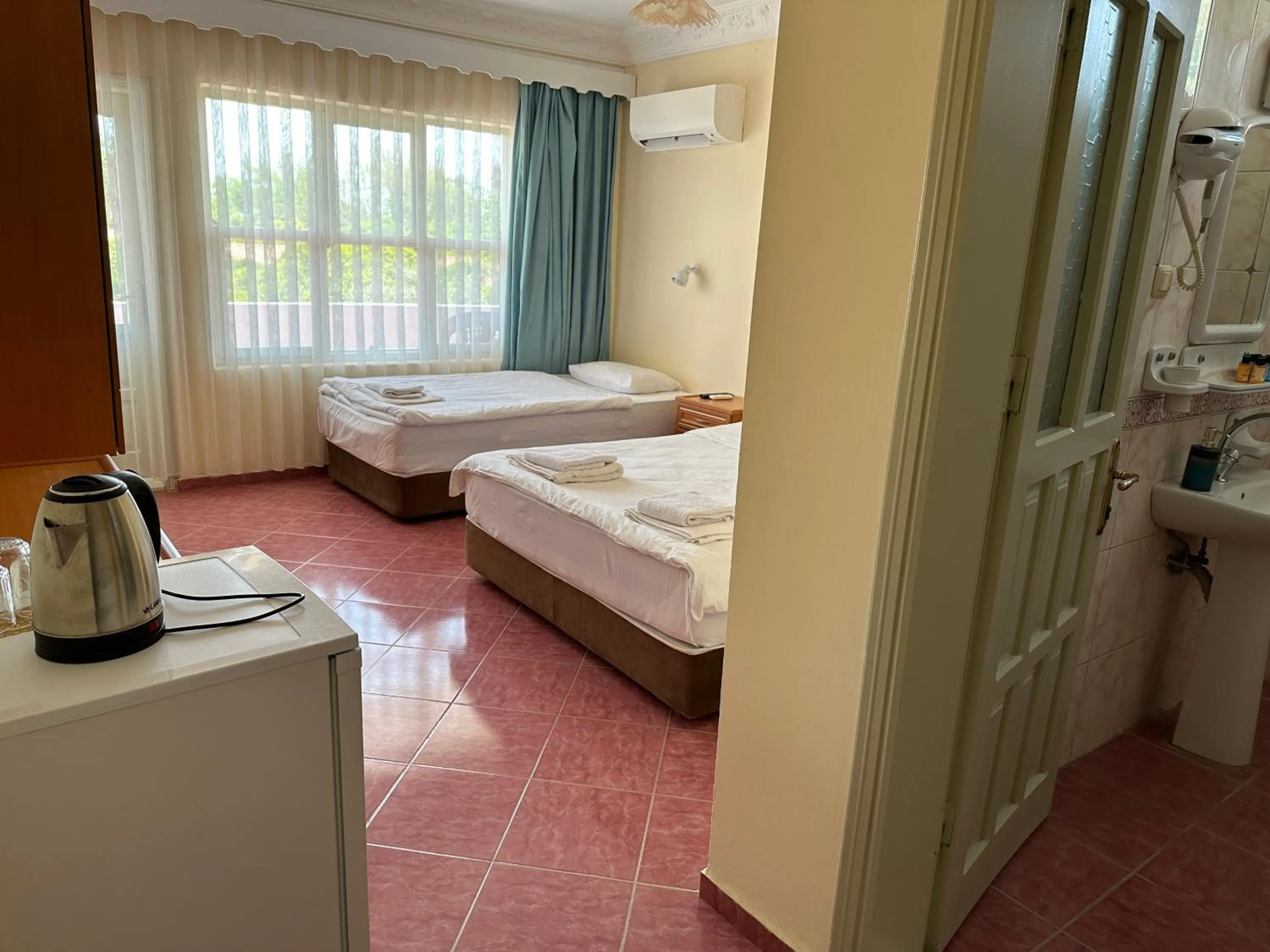 Bed in Palm Konak Hotel