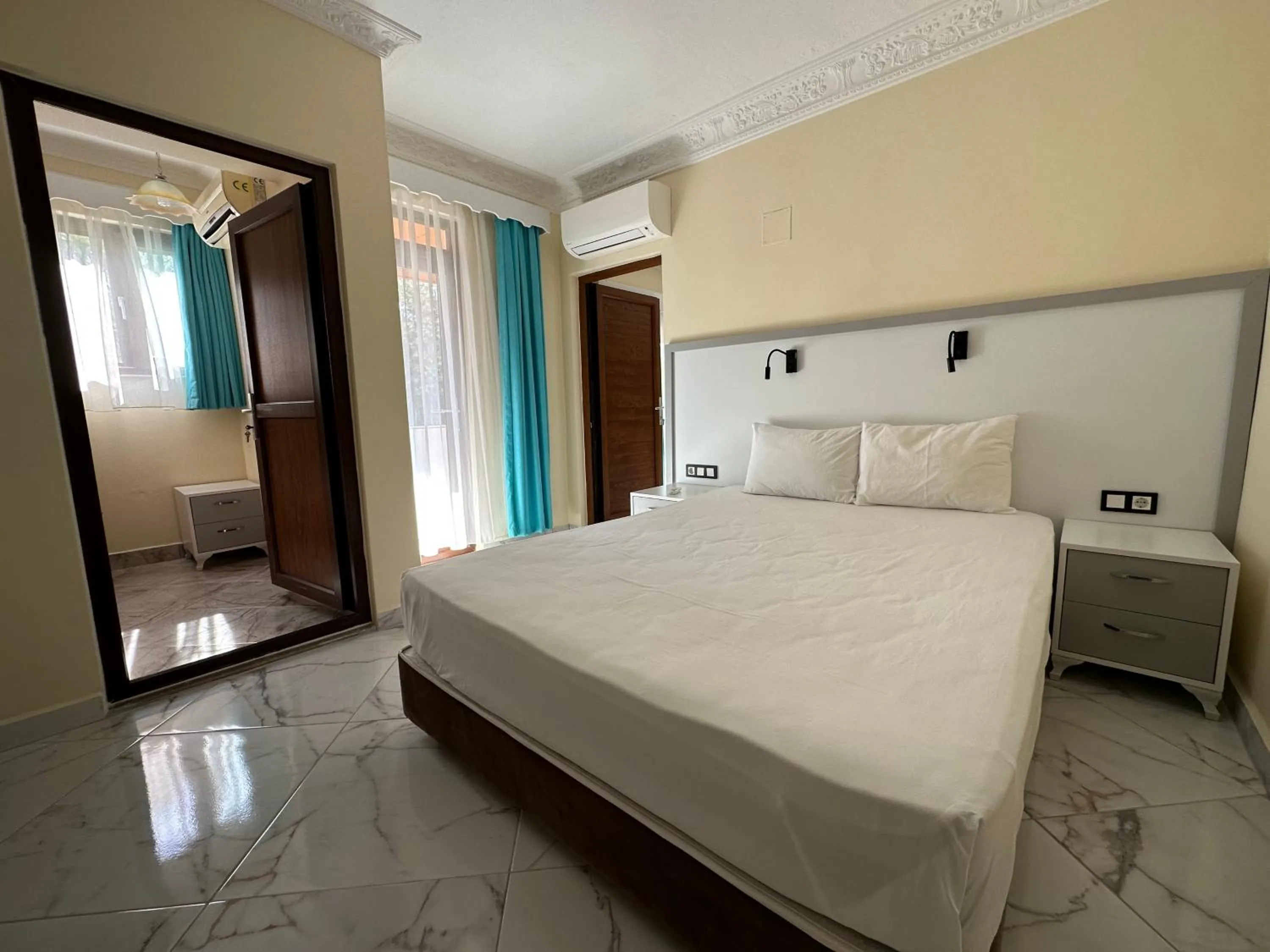 Bed in Palm Konak Hotel
