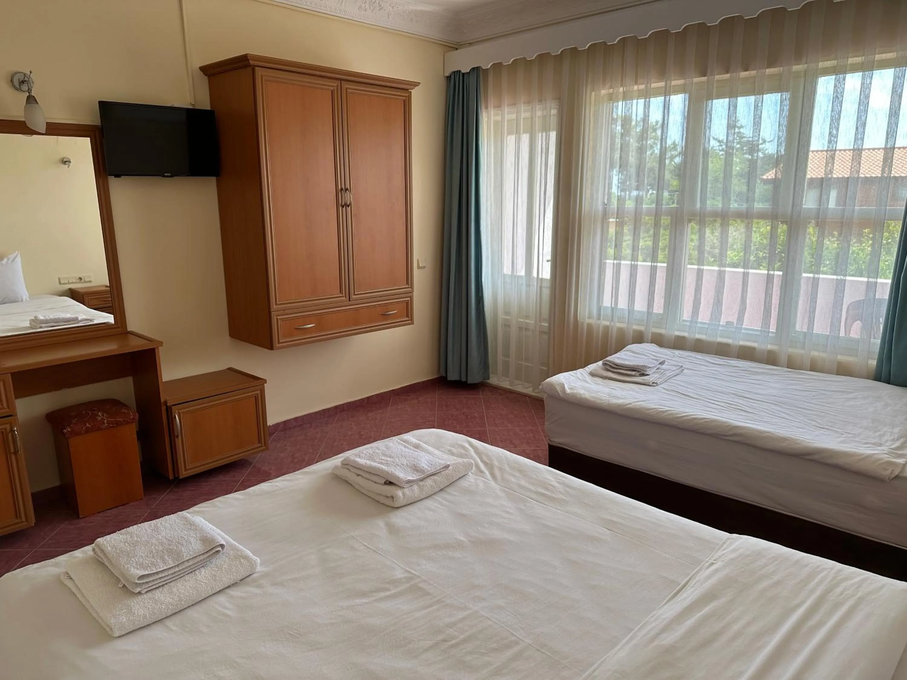 Bed in Palm Konak Hotel