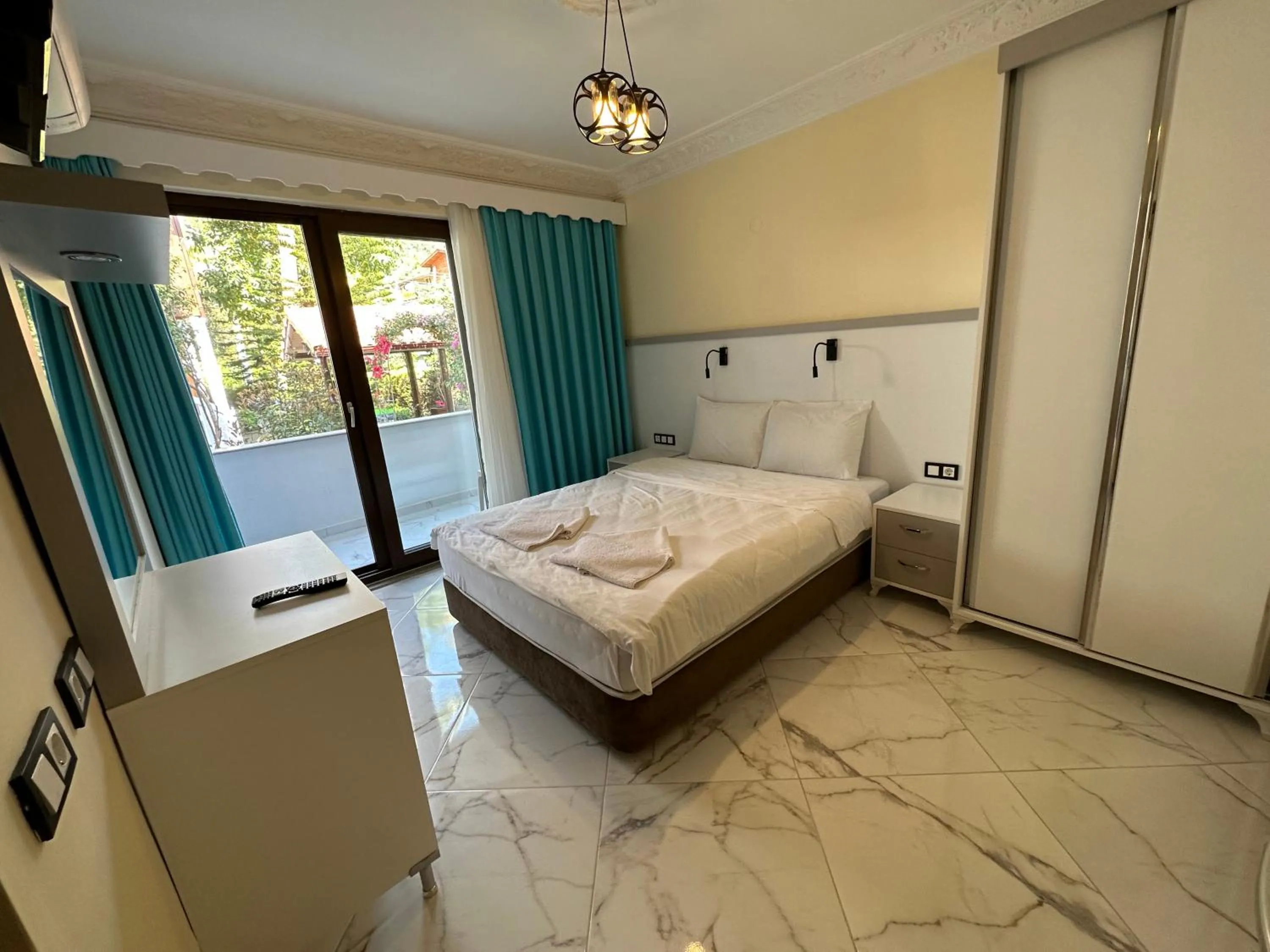 Bed in Palm Konak Hotel
