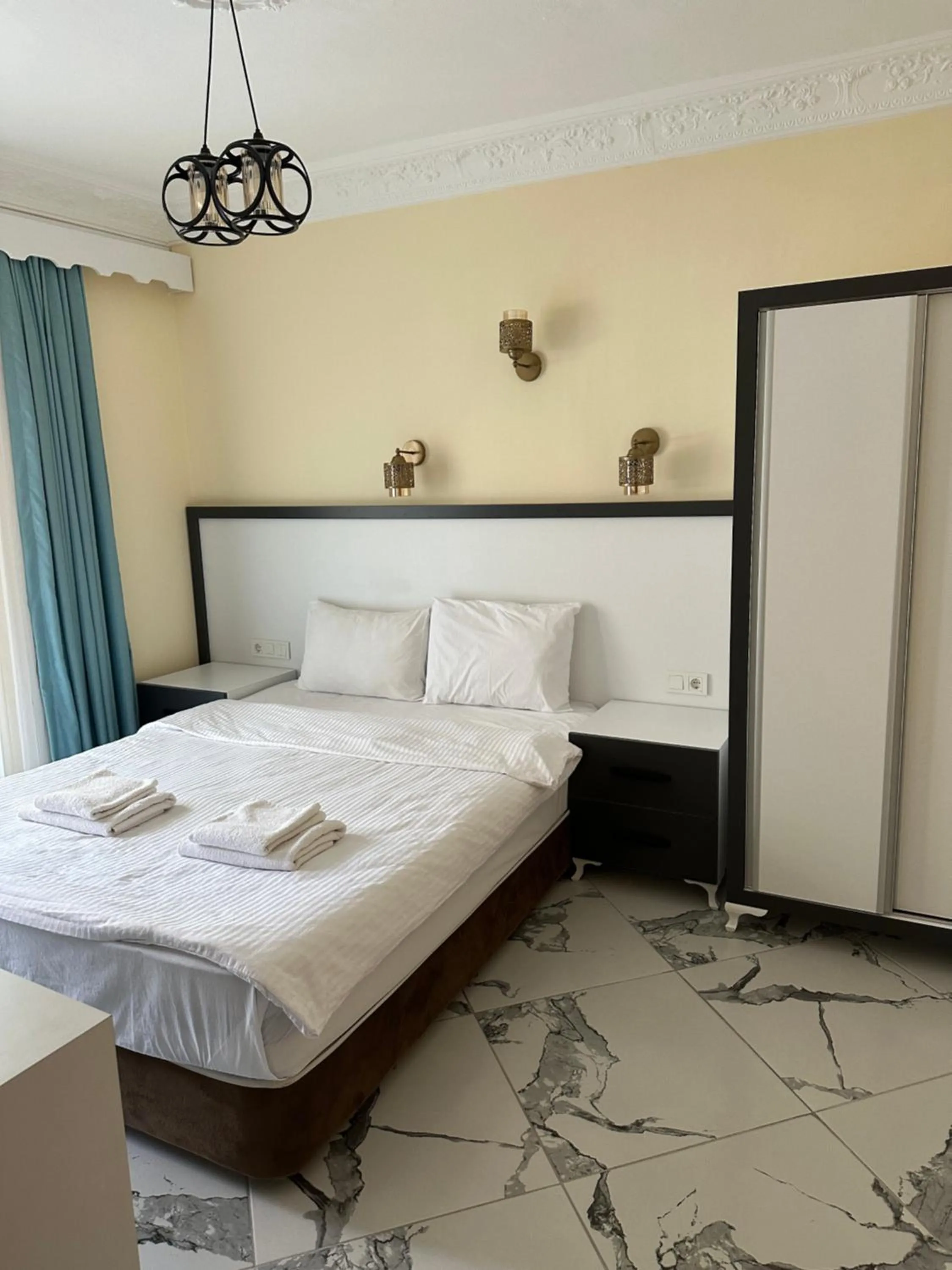 Bed in Palm Konak Hotel