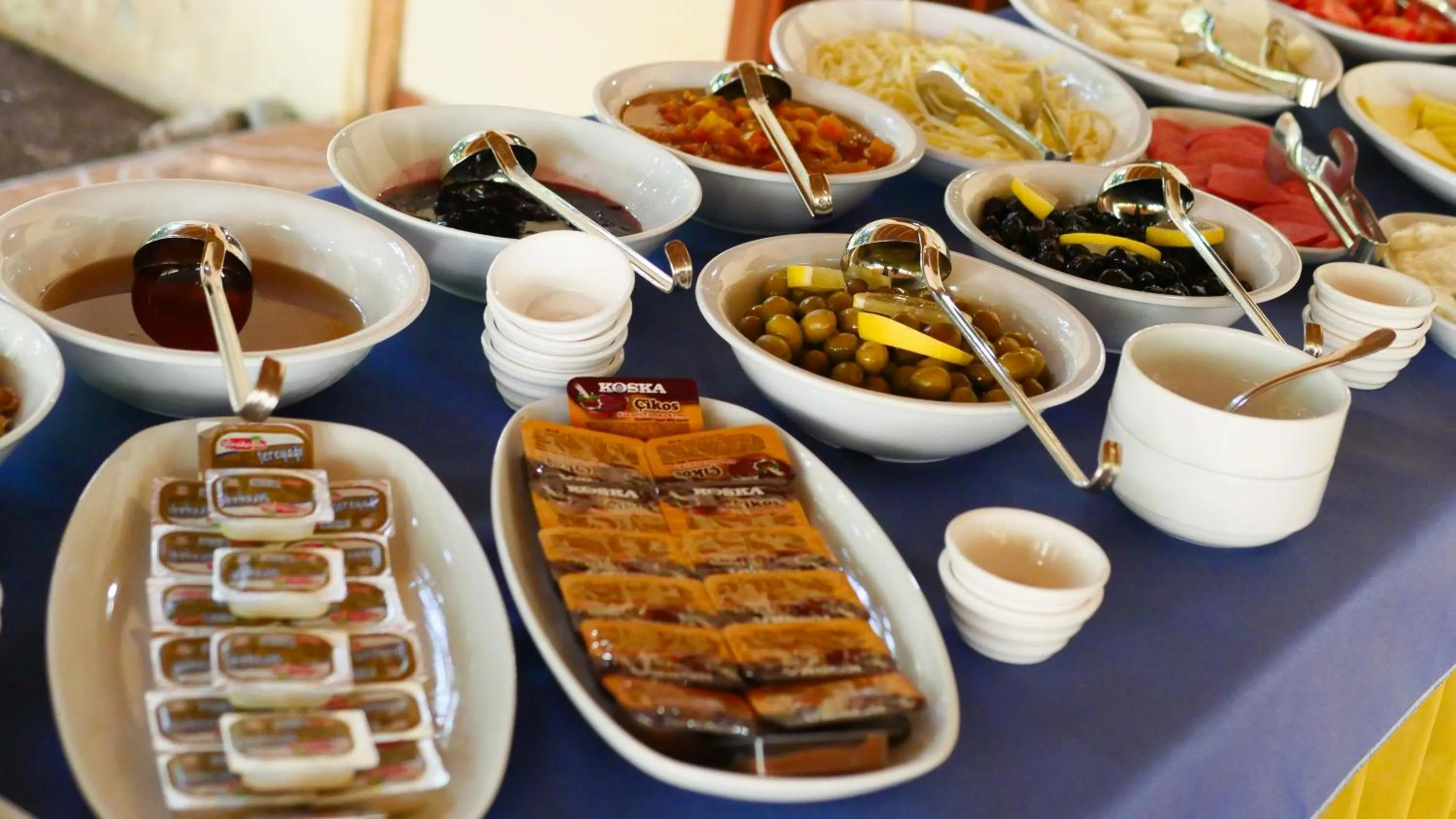 Breakfast in Palm Konak Hotel