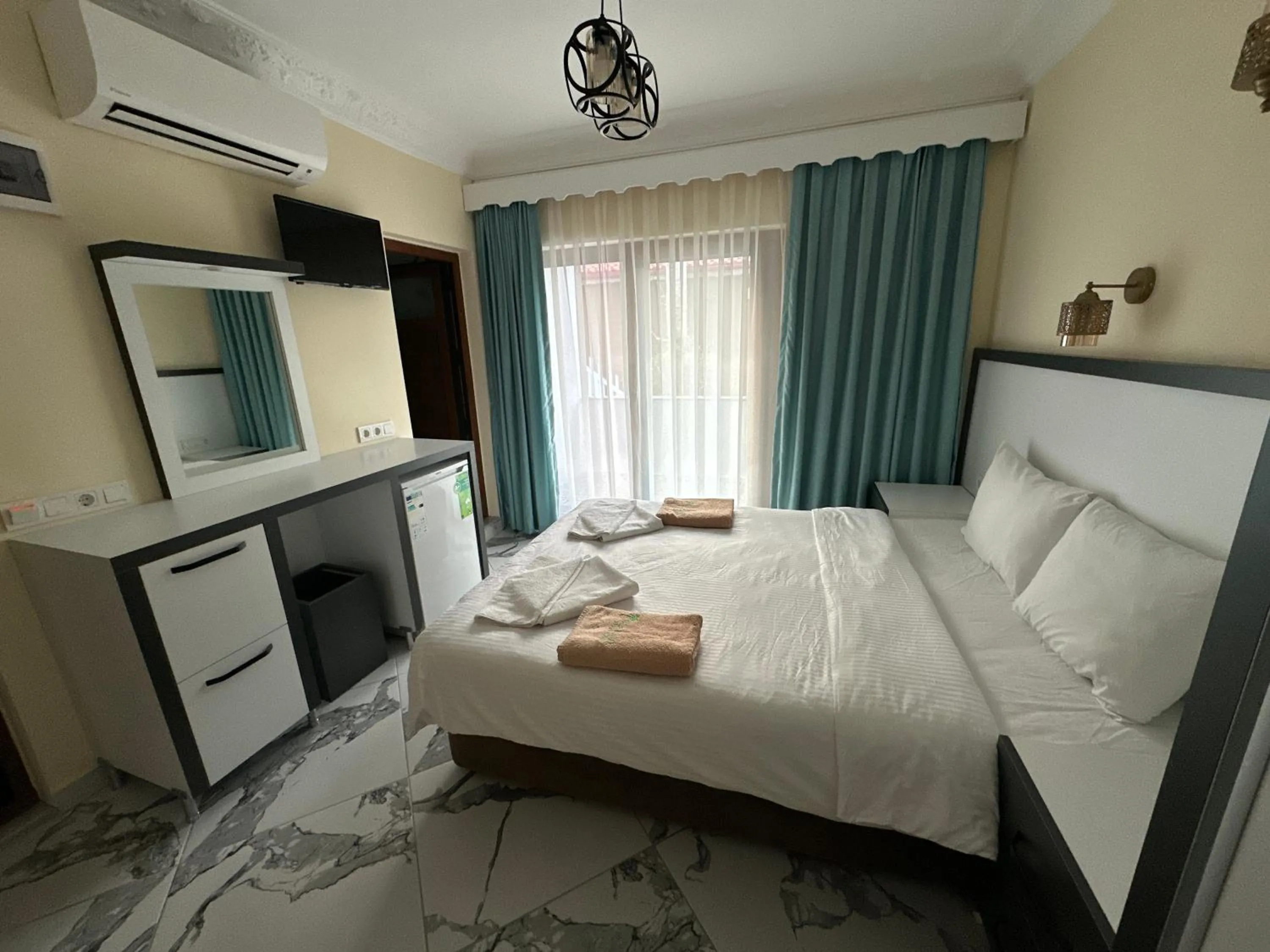 Bed in Palm Konak Hotel
