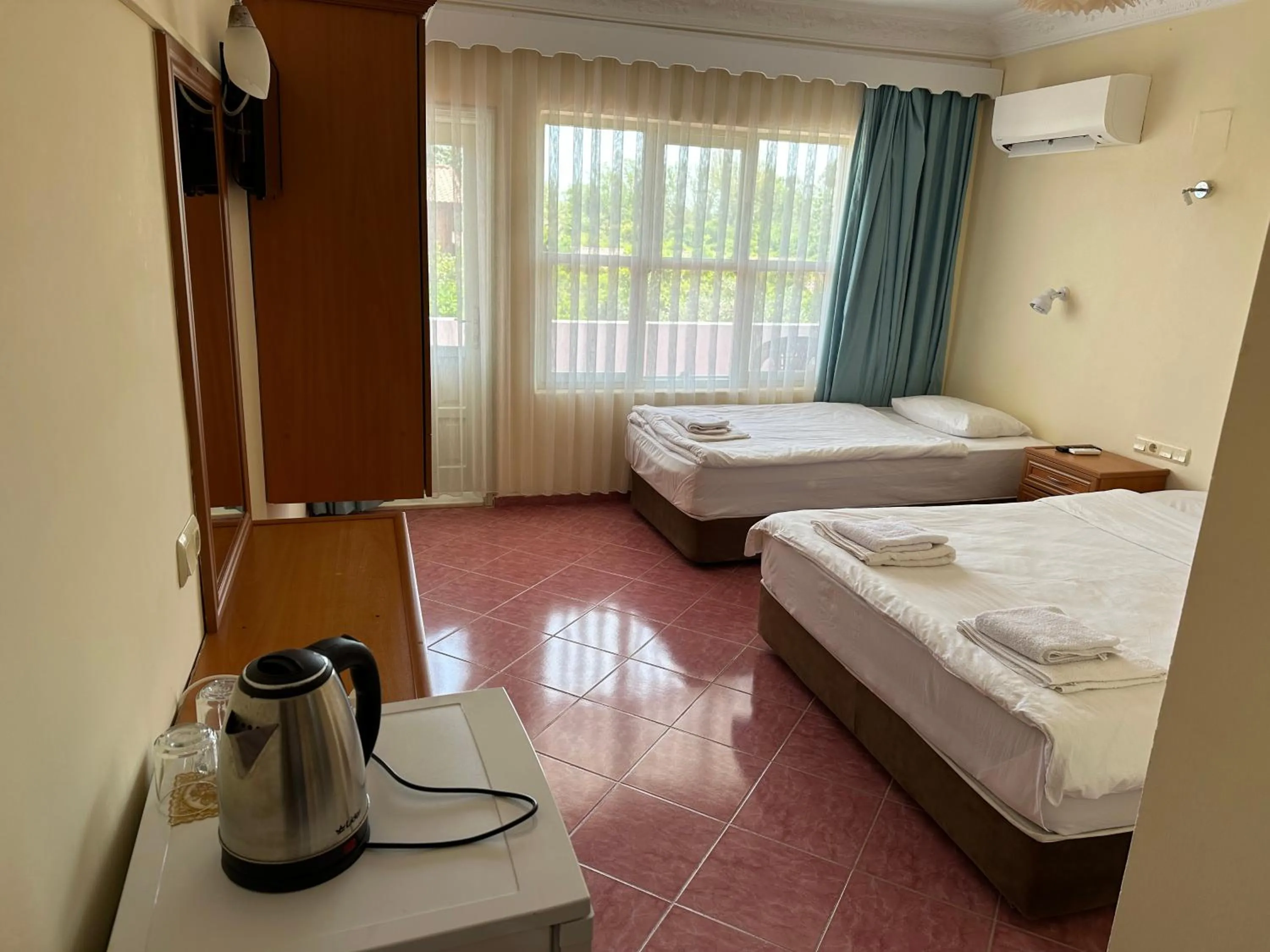 Bed in Palm Konak Hotel