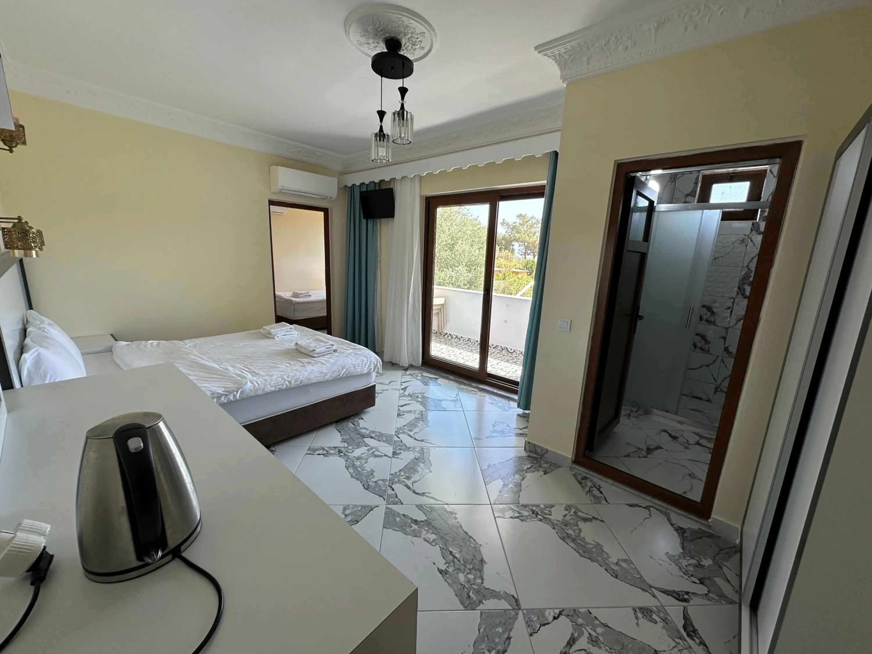 Bed in Palm Konak Hotel