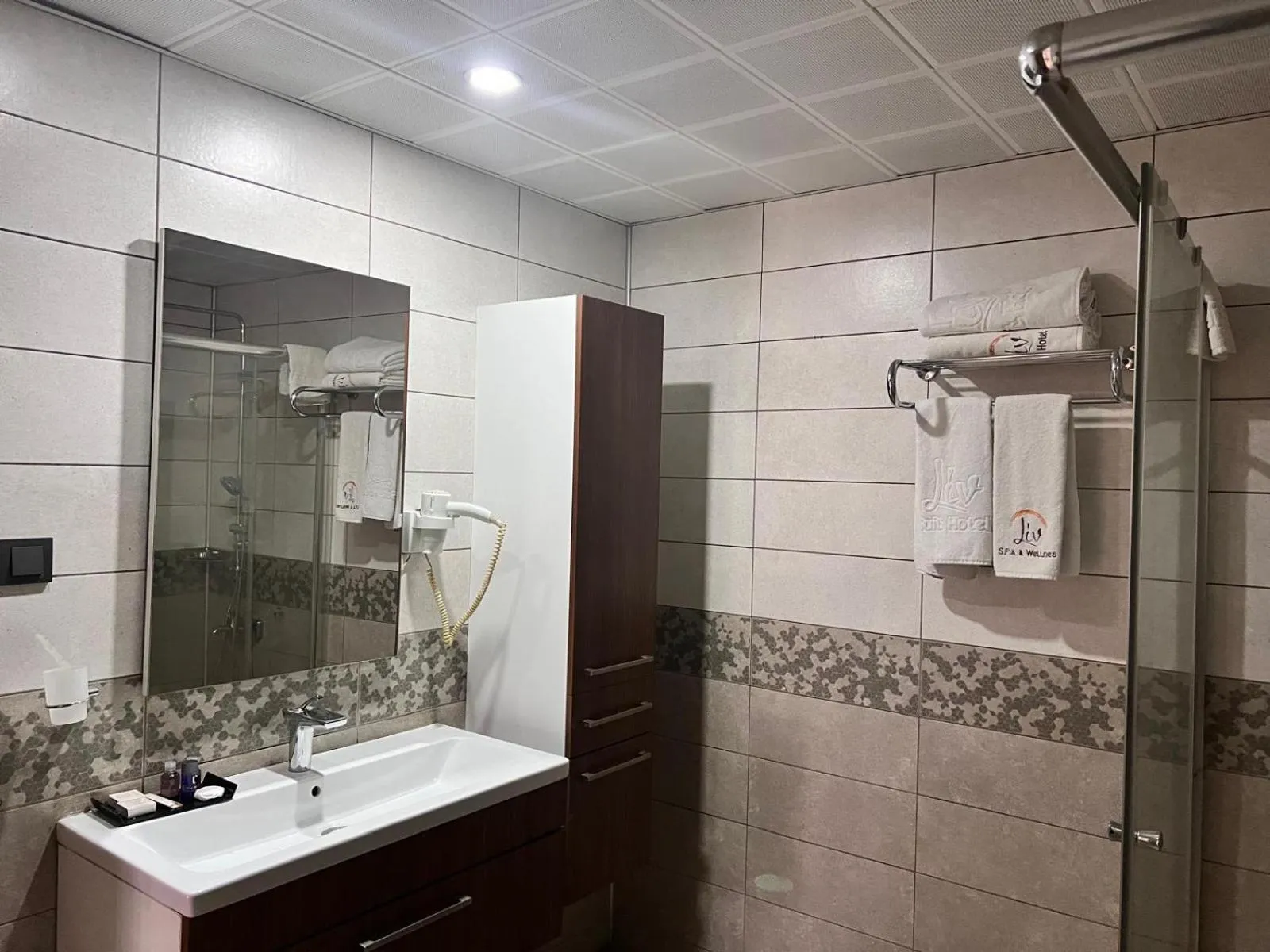 Shower in Liv Suit Hotel