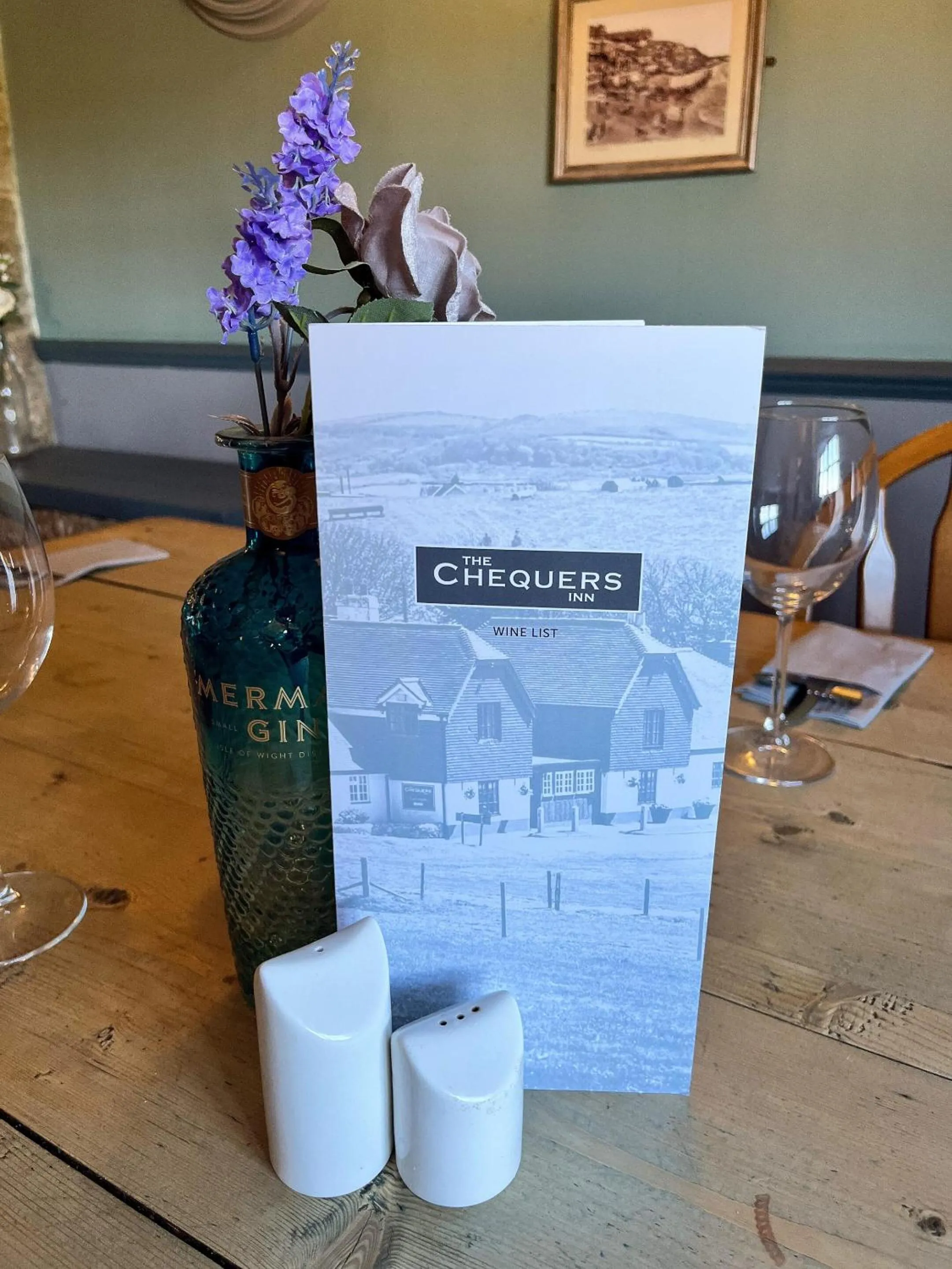 Dining area in The Chequers Inn
