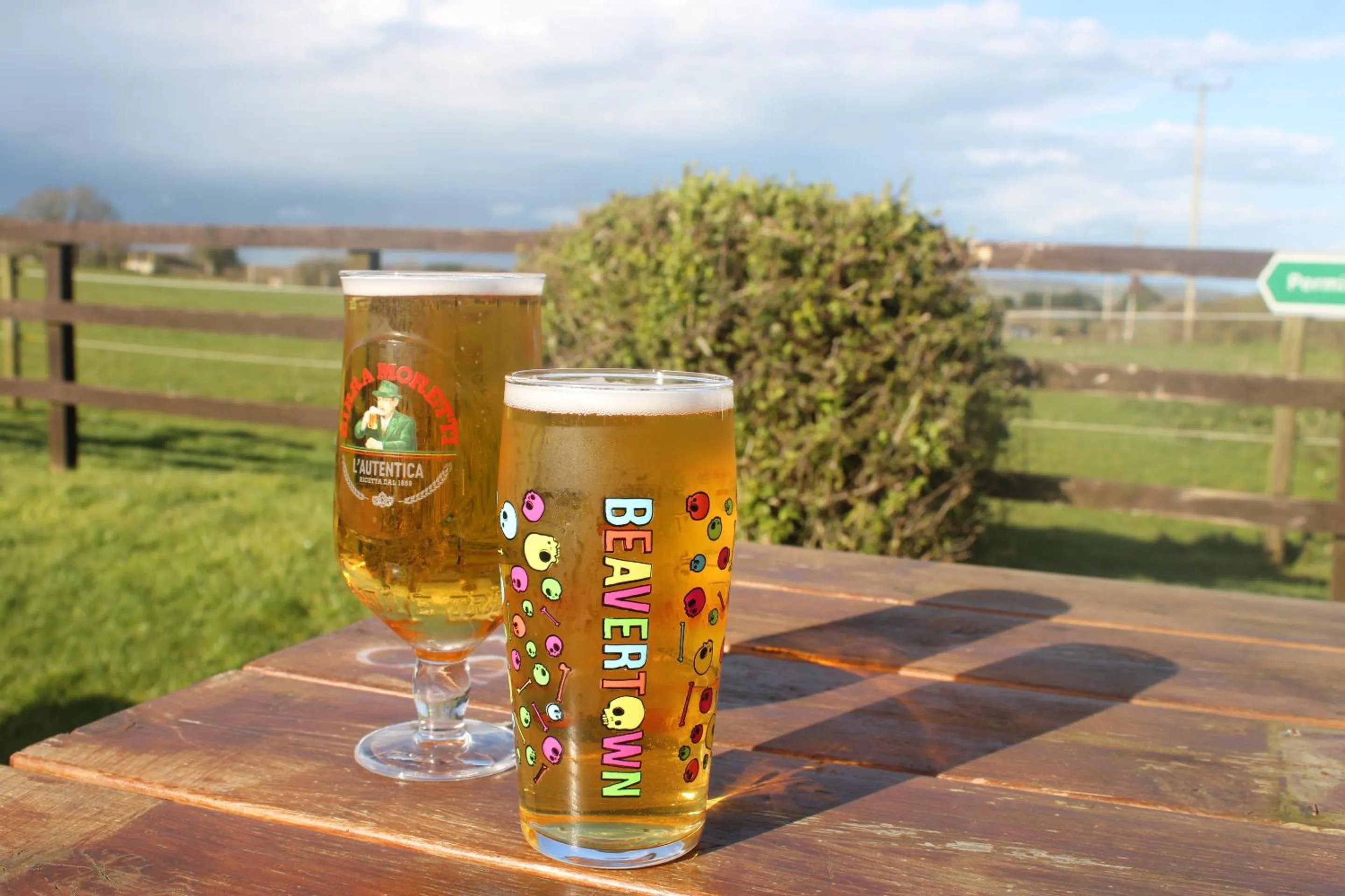 Garden in The Chequers Inn