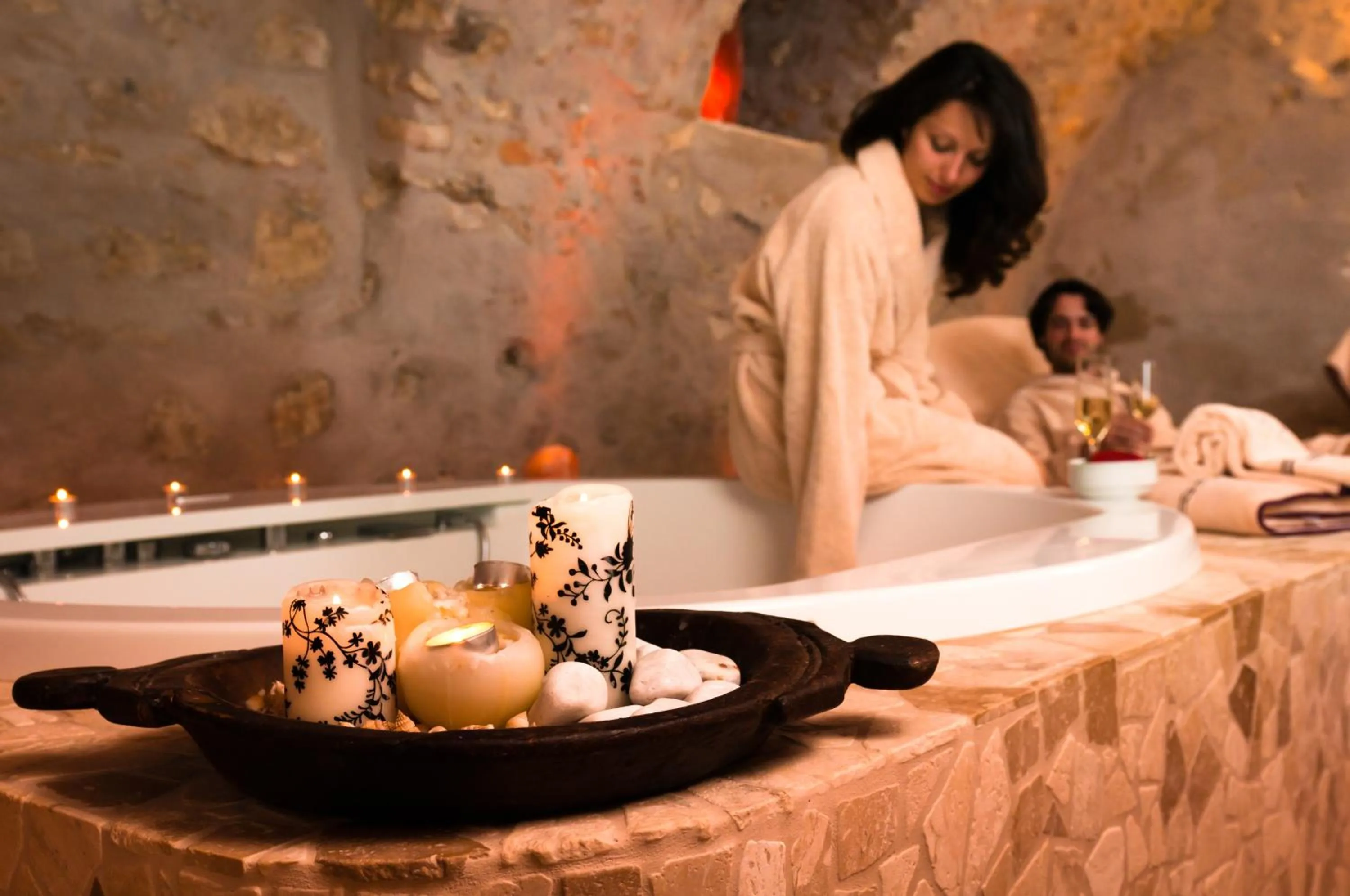 People in Villa Nicolli Romantic Spa Resort - Adults Only