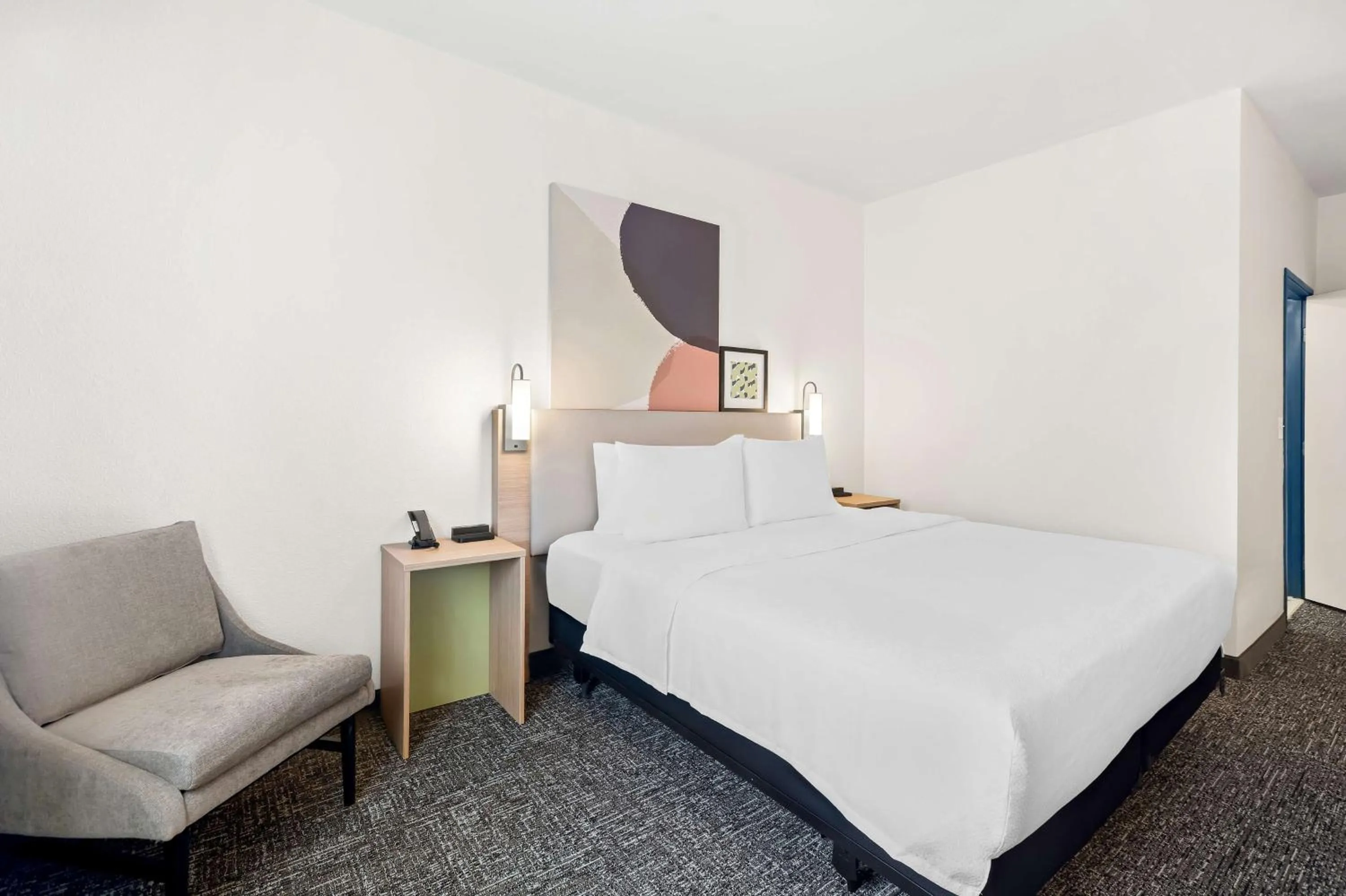 Bed in Spark By Hilton Moline Quad Cities