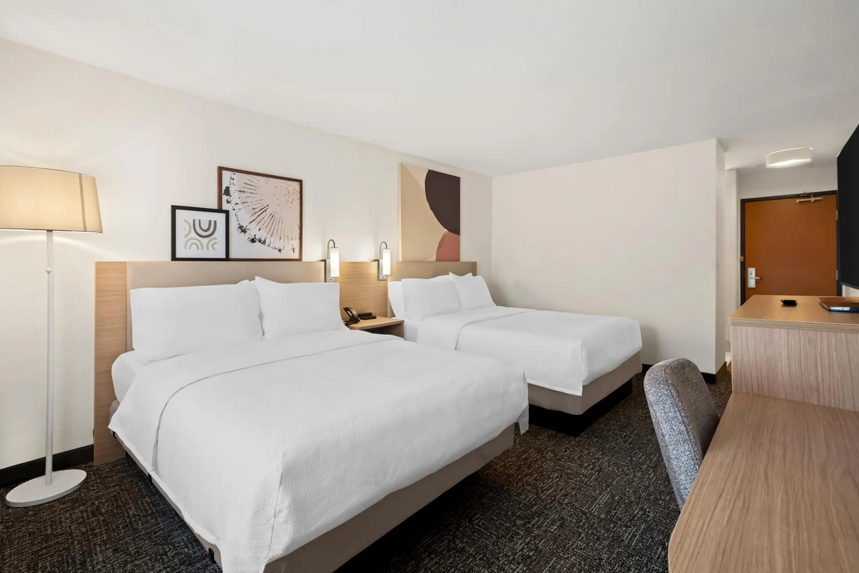 Bed in Spark By Hilton Moline Quad Cities