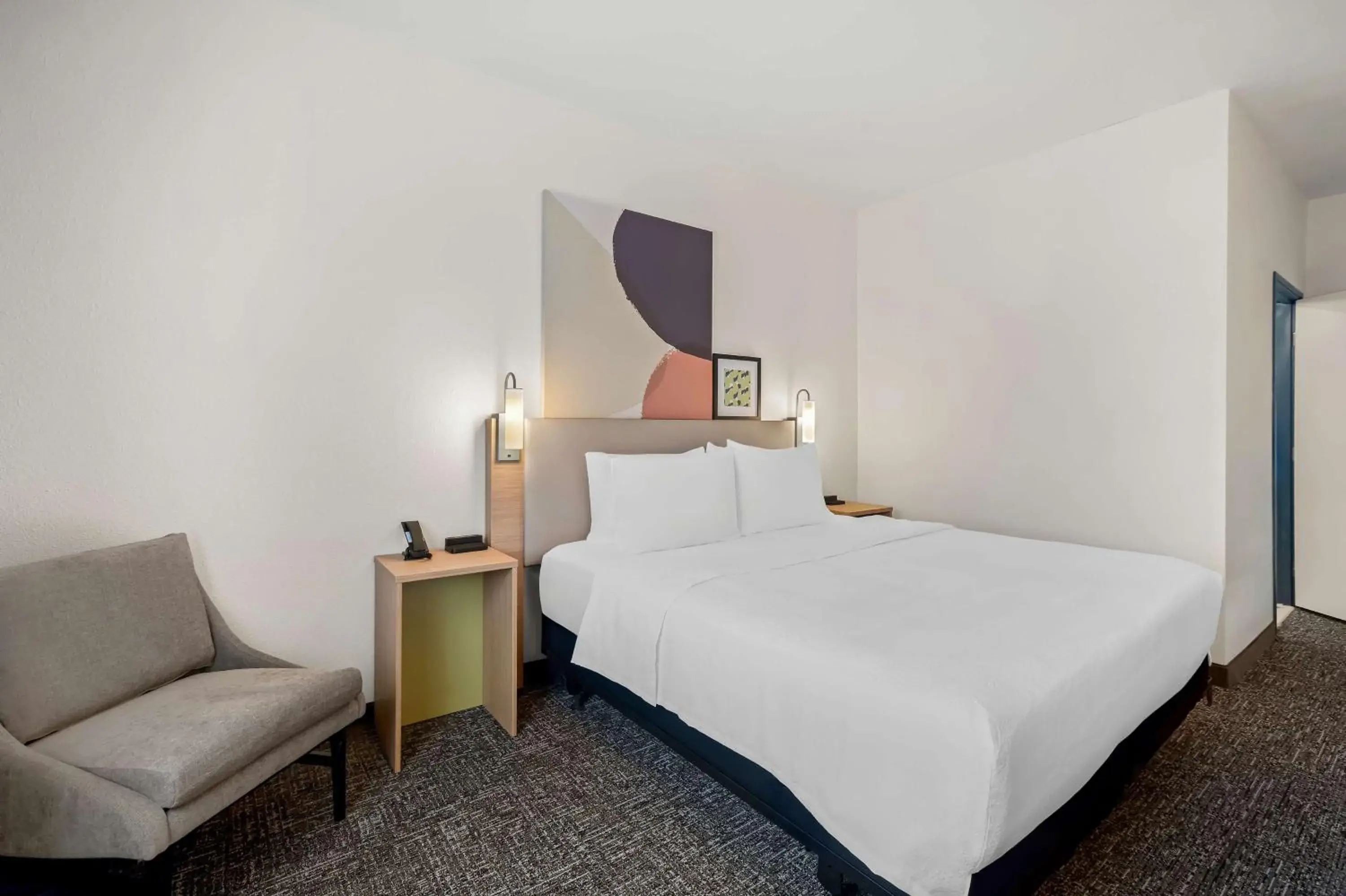 Bed in Spark By Hilton Moline Quad Cities Bed in Spark By Hilton Moline Quad Cities