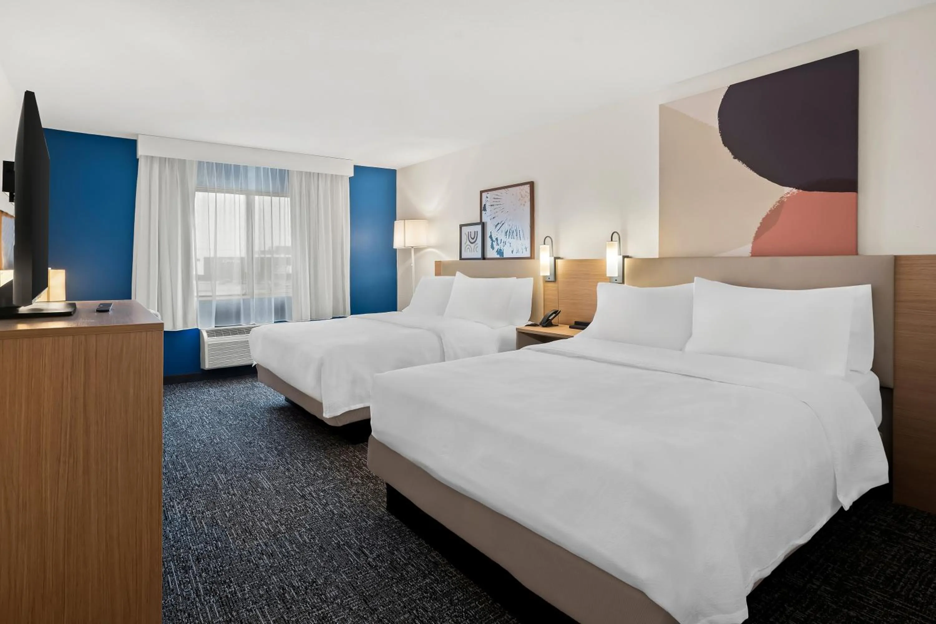 Bed in Spark By Hilton Moline Quad Cities