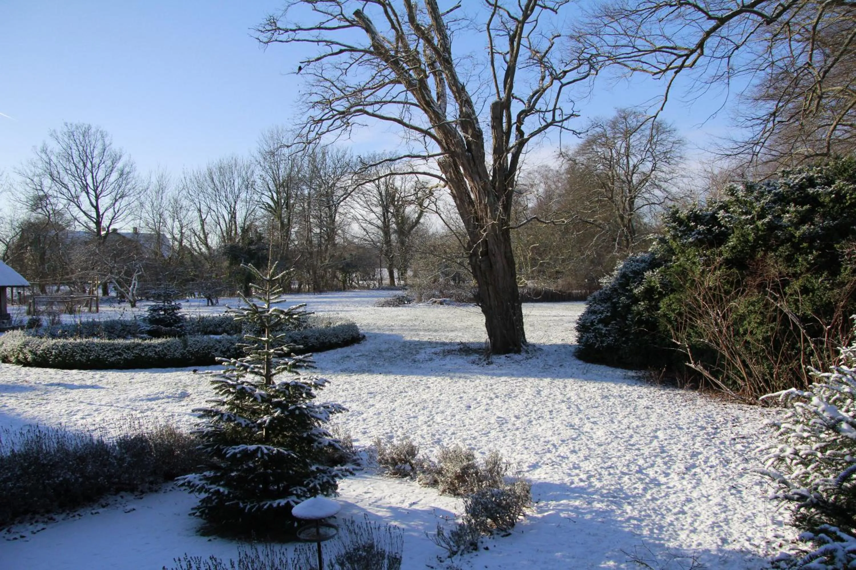 Winter in Vemmetofte Præstegård