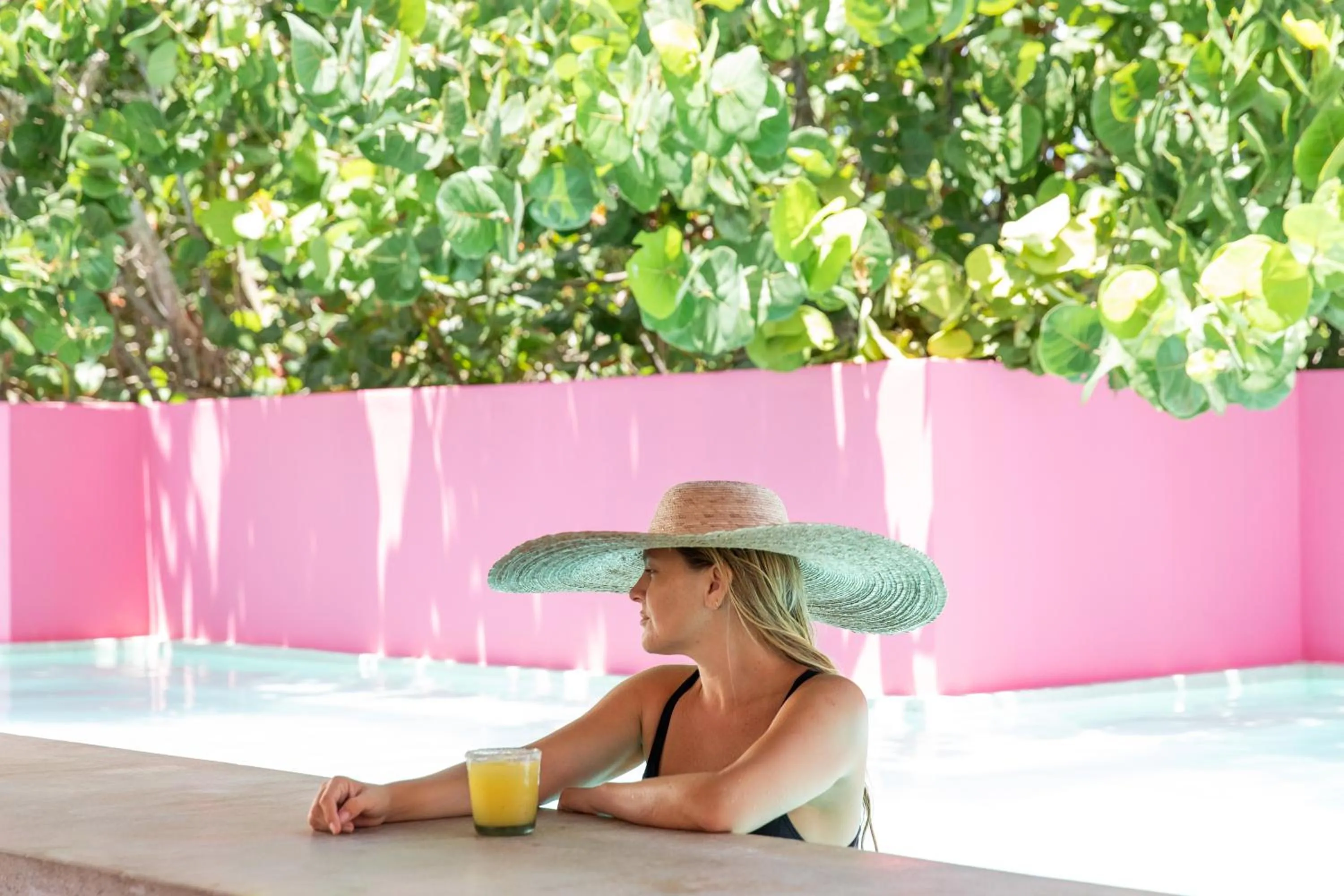 People in La Zebra Tulum, a Small Luxury Hotel