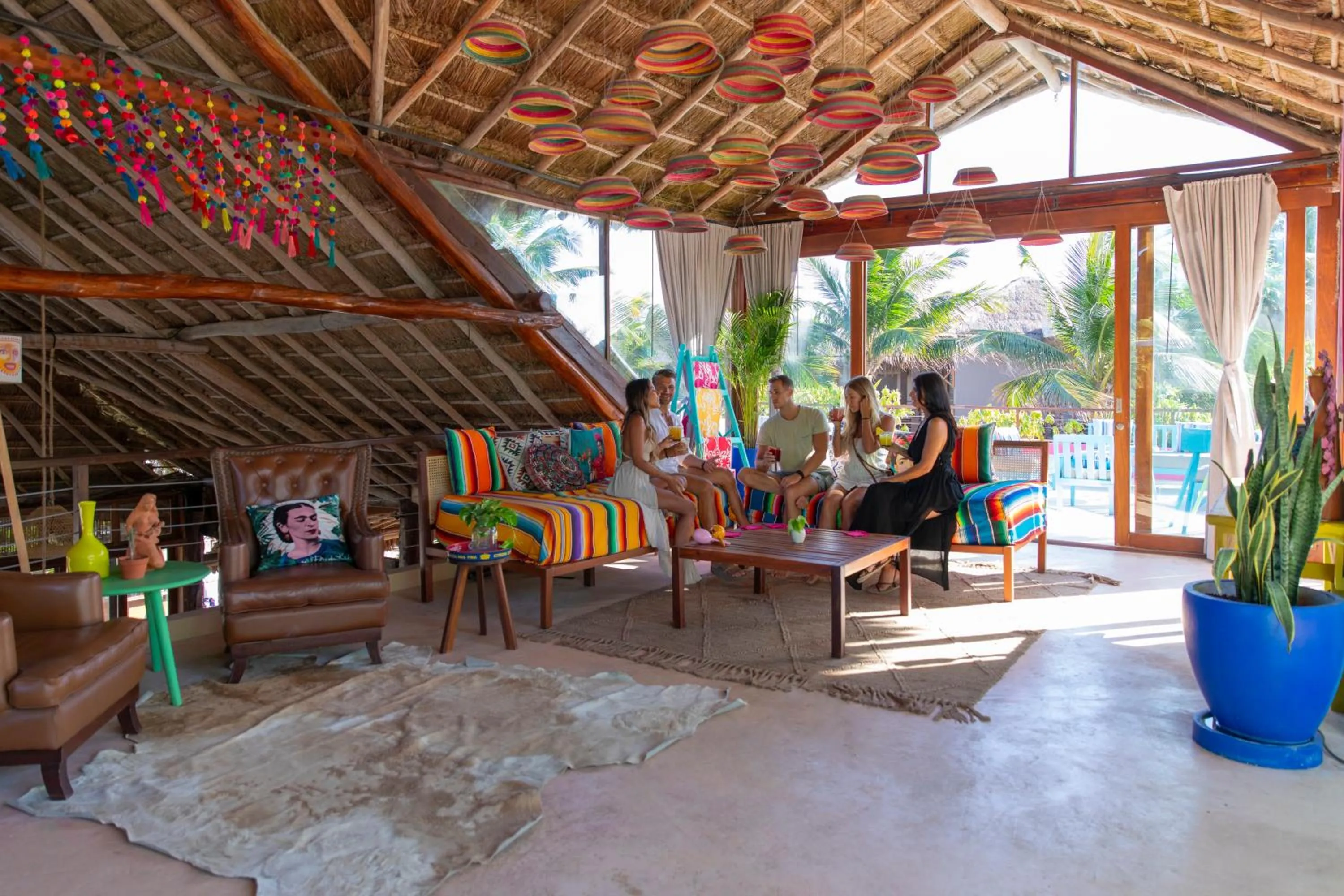 Balcony/Terrace in La Zebra Tulum, a Small Luxury Hotel