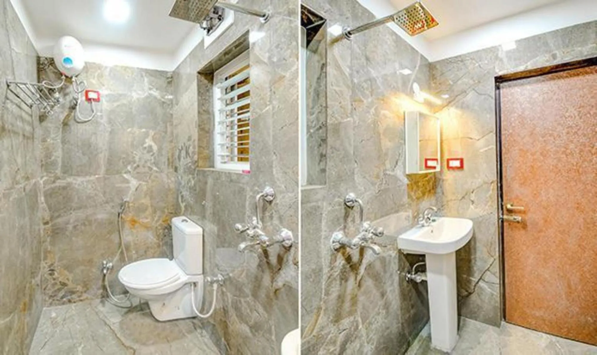 Bathroom in FabHotel The Crown Comforts