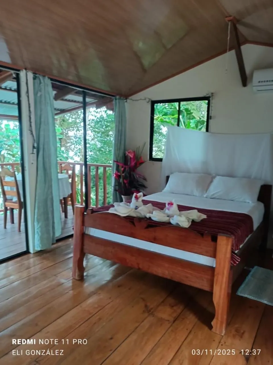 Bed in Casa Horizontes Corcovado