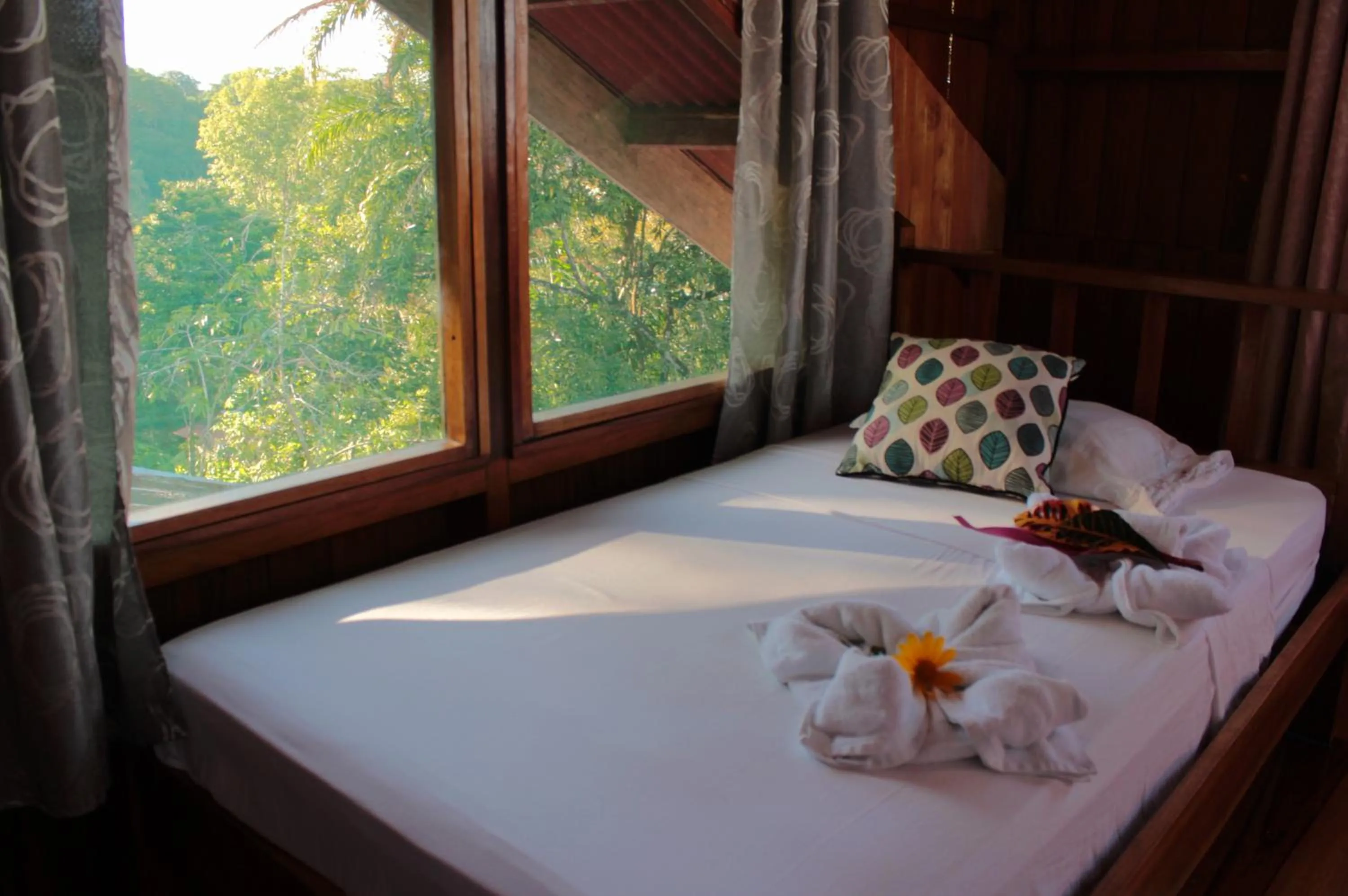 Bed in Casa Horizontes Corcovado