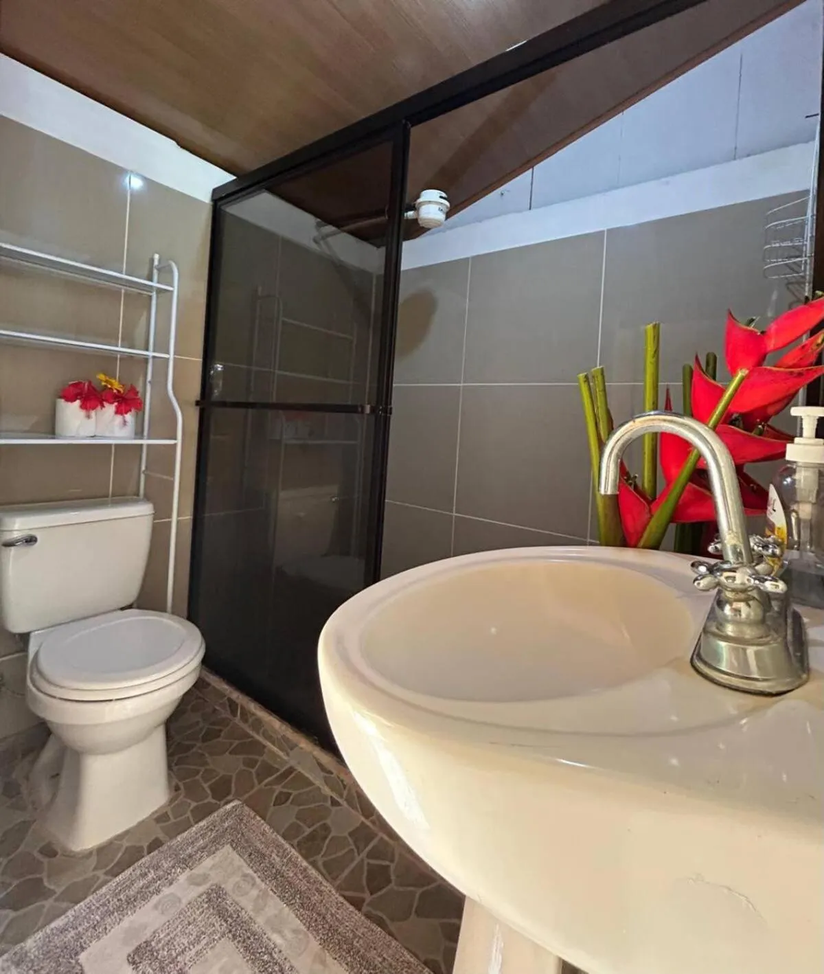 Bathroom in Casa Horizontes Corcovado