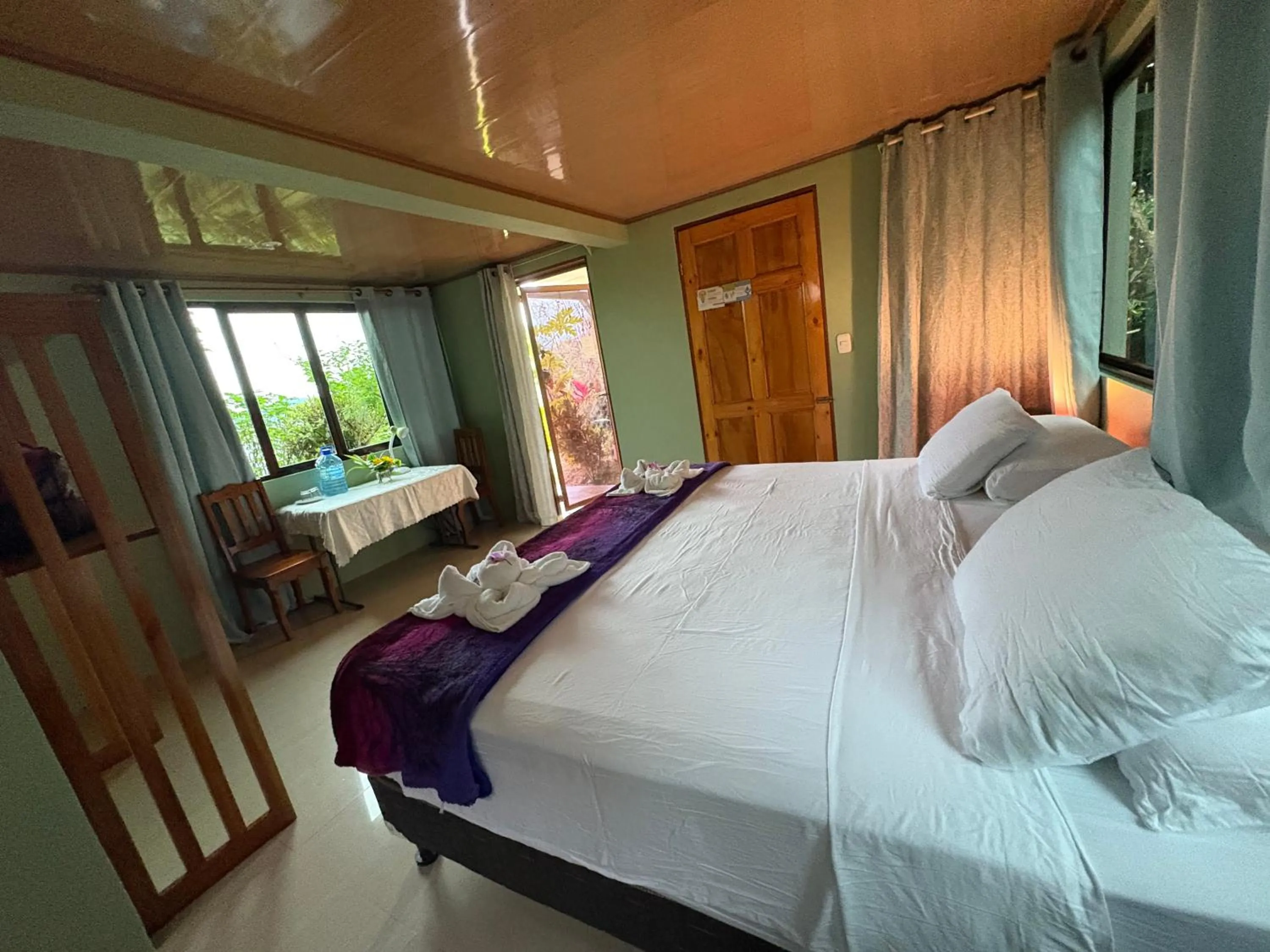 Bed in Casa Horizontes Corcovado