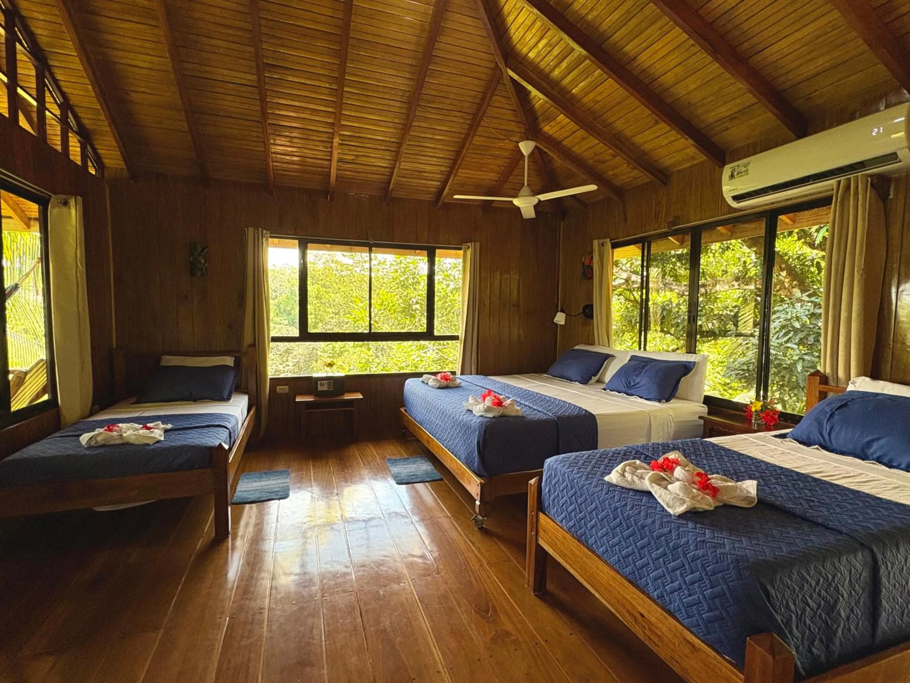 Bed in Casa Horizontes Corcovado