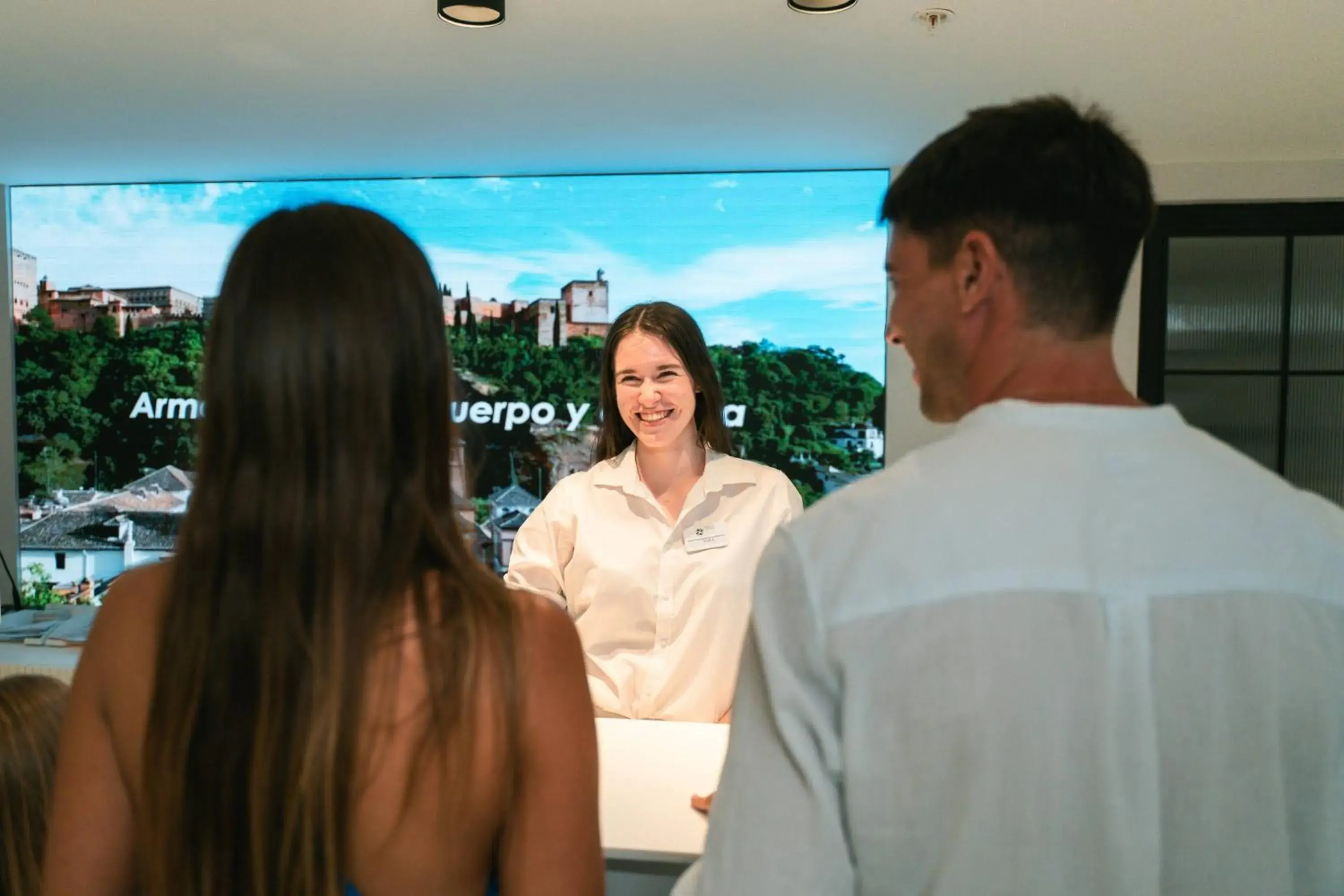 Lobby or reception in Hotel Villa España Lobby or reception in Hotel Villa España