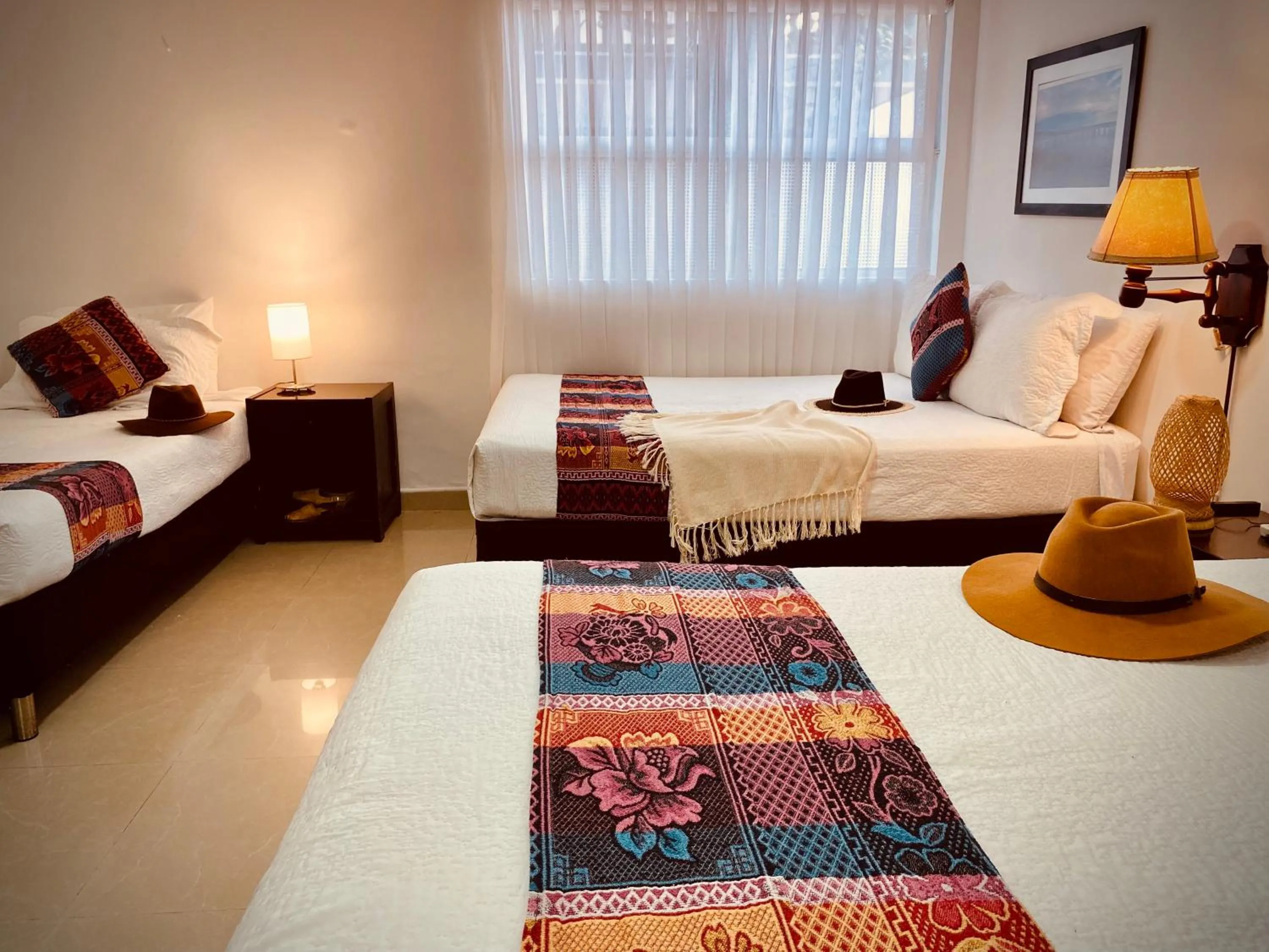 Bed in Hotel Camoruco