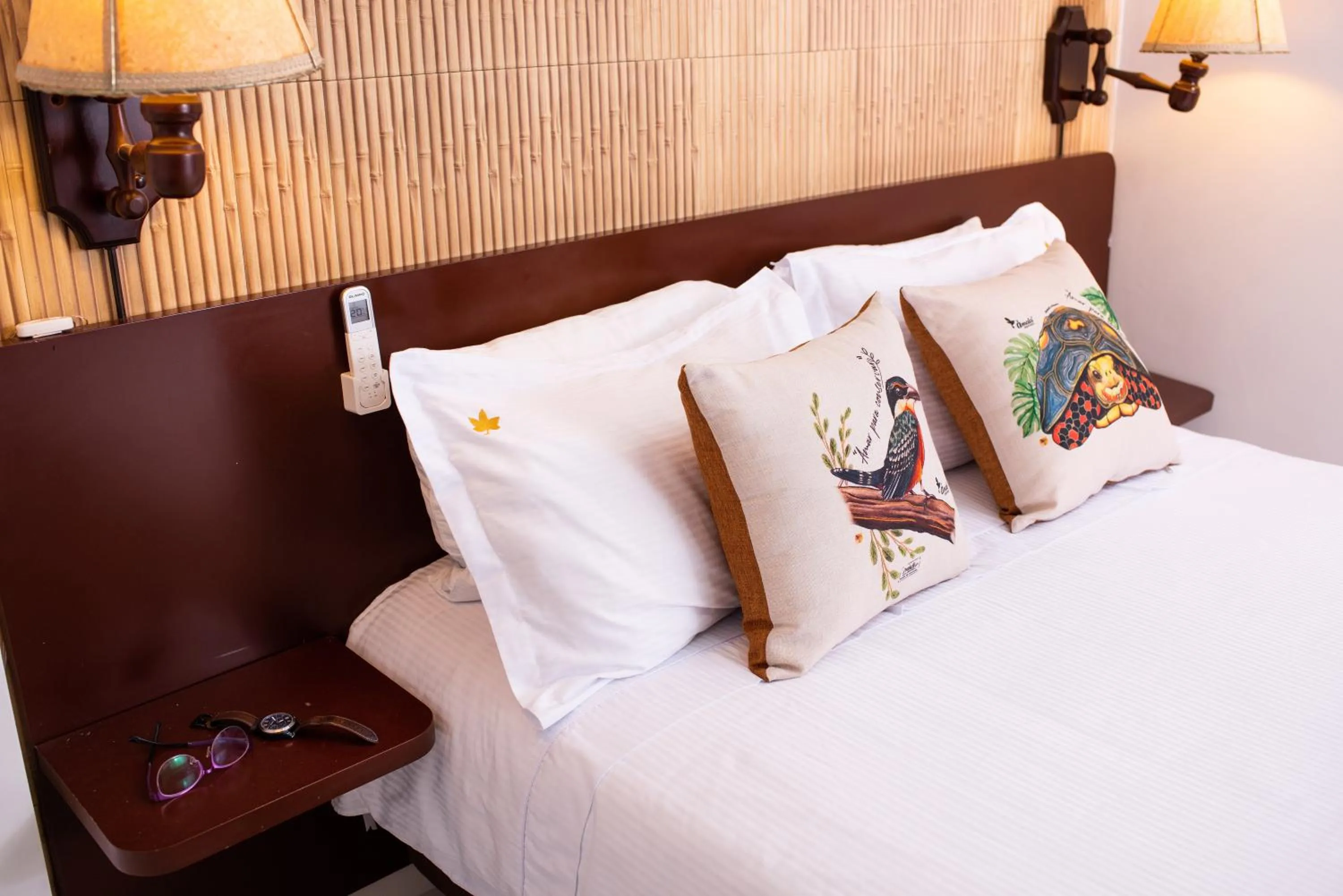 Bed in Hotel Camoruco