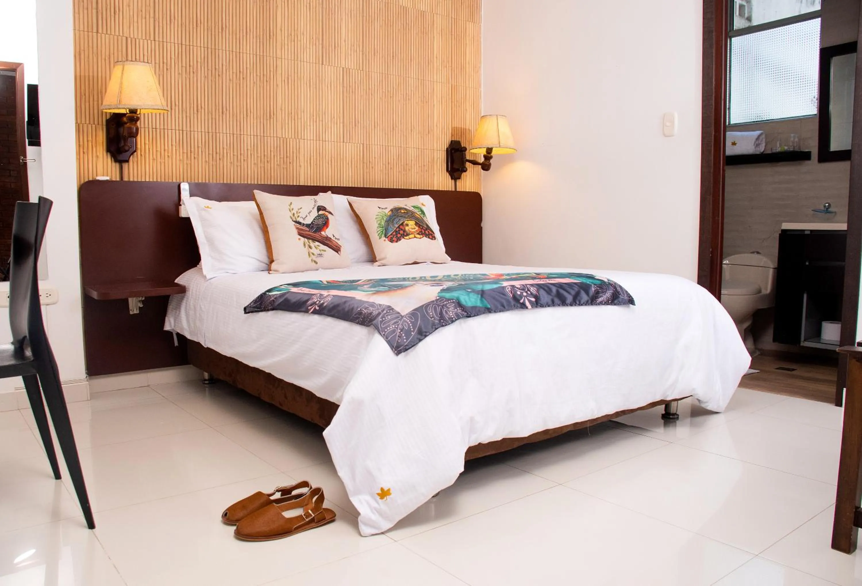 Bed in Hotel Camoruco