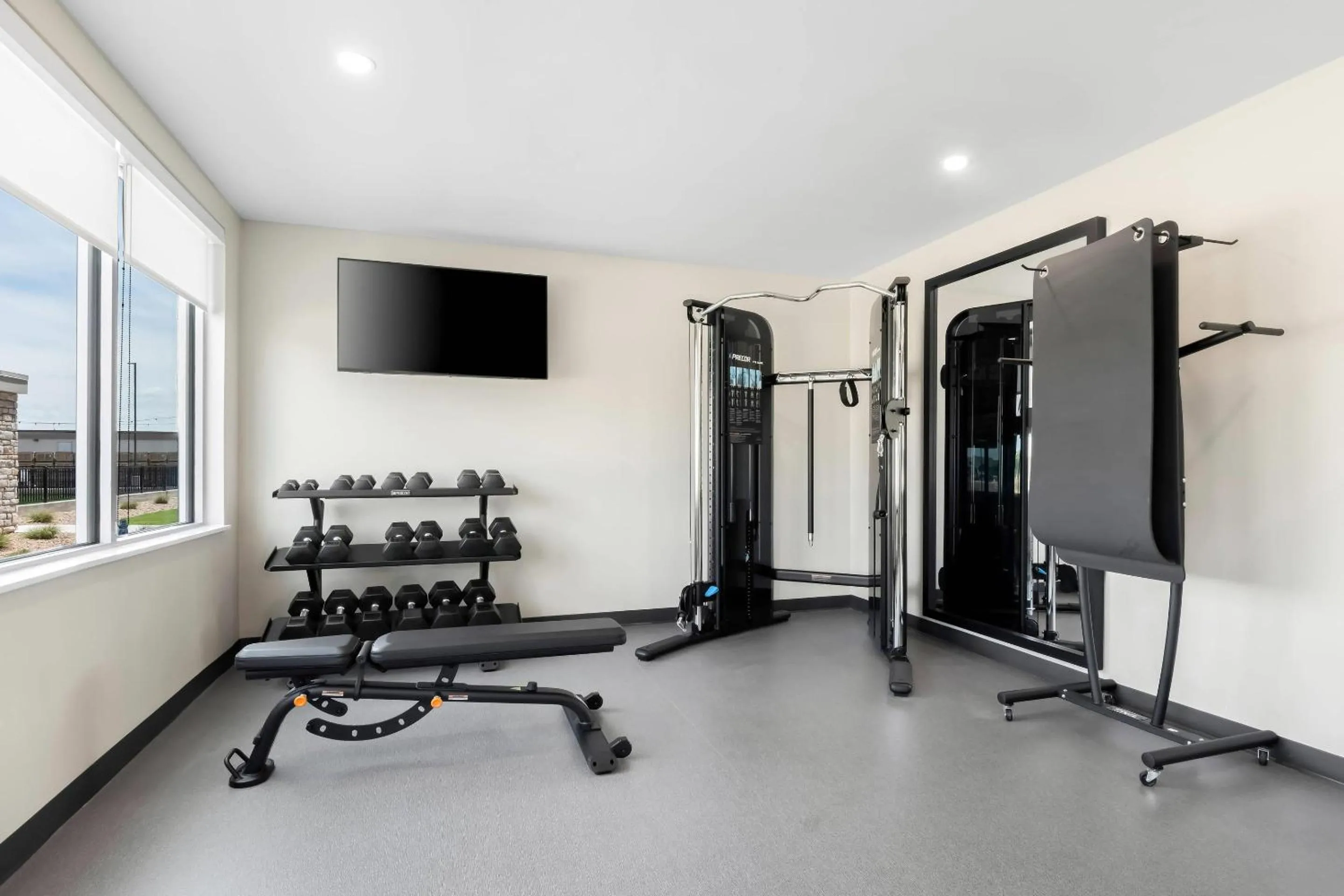 Fitness centre/facilities in Everhome Suites Amarillo West - Medical Center