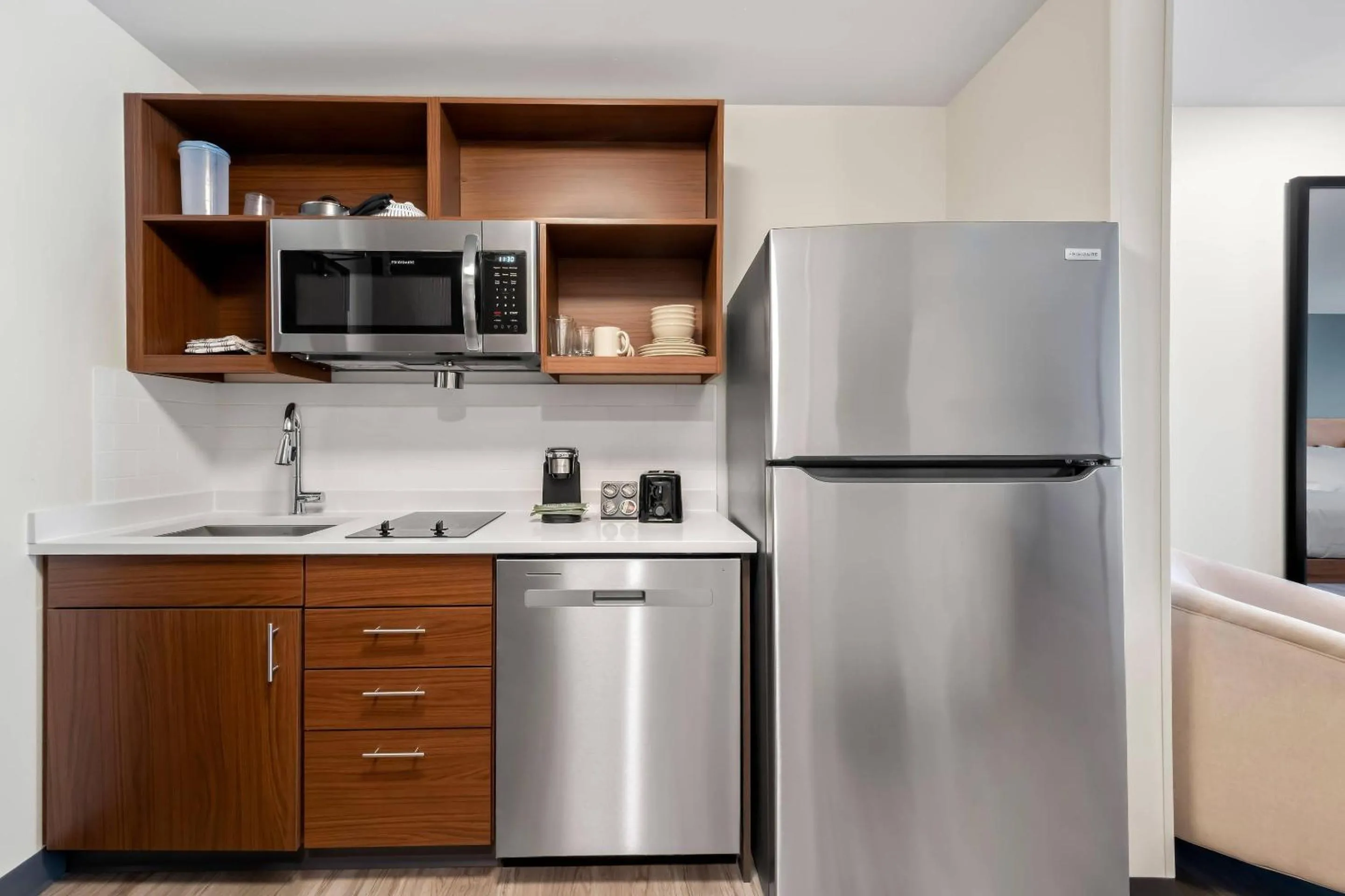 Bedroom in Everhome Suites Amarillo West - Medical Center