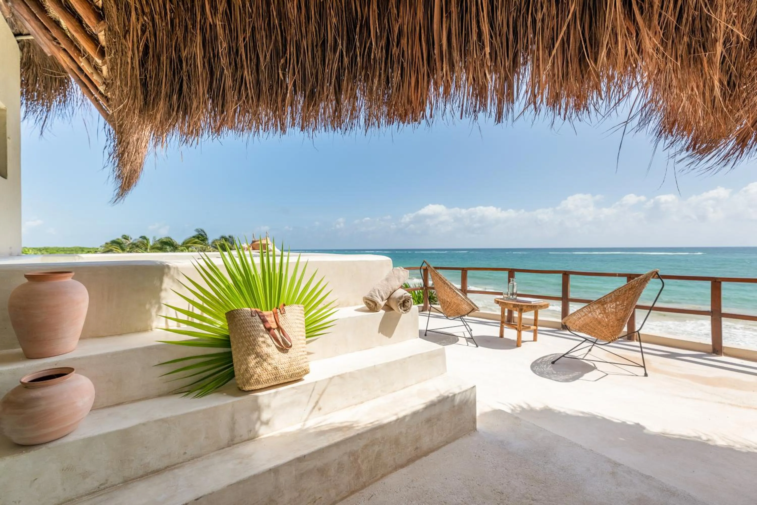 Balcony/Terrace in Mezzanine by La Zebra, an SLH Hotel