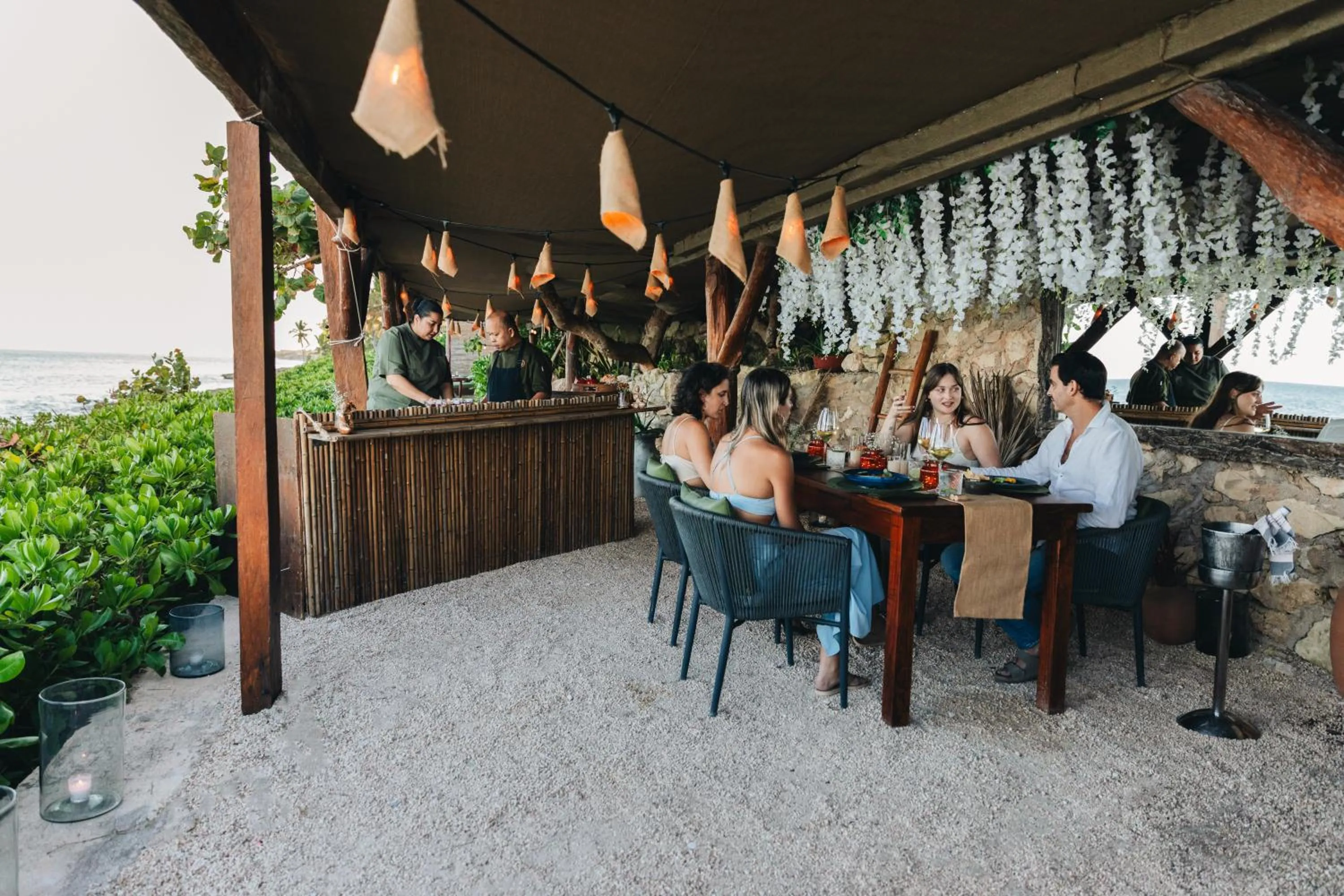 Dinner in Mezzanine by La Zebra, an SLH Hotel